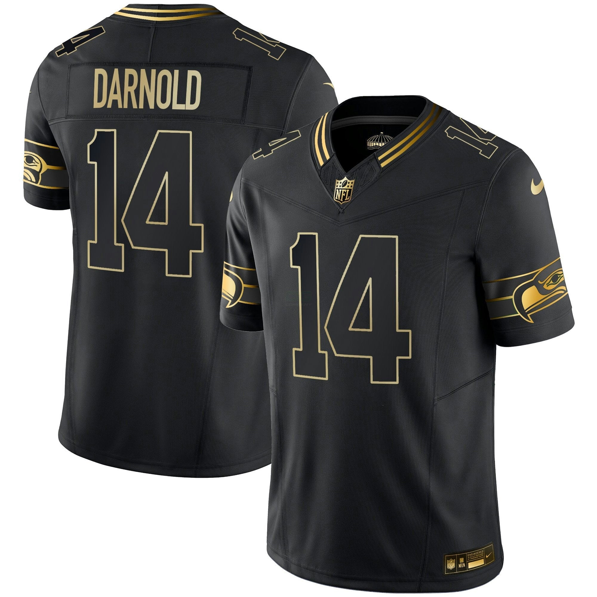 Camisa NFL Men’s Throwback & Dourada Vapor Limited Jersey