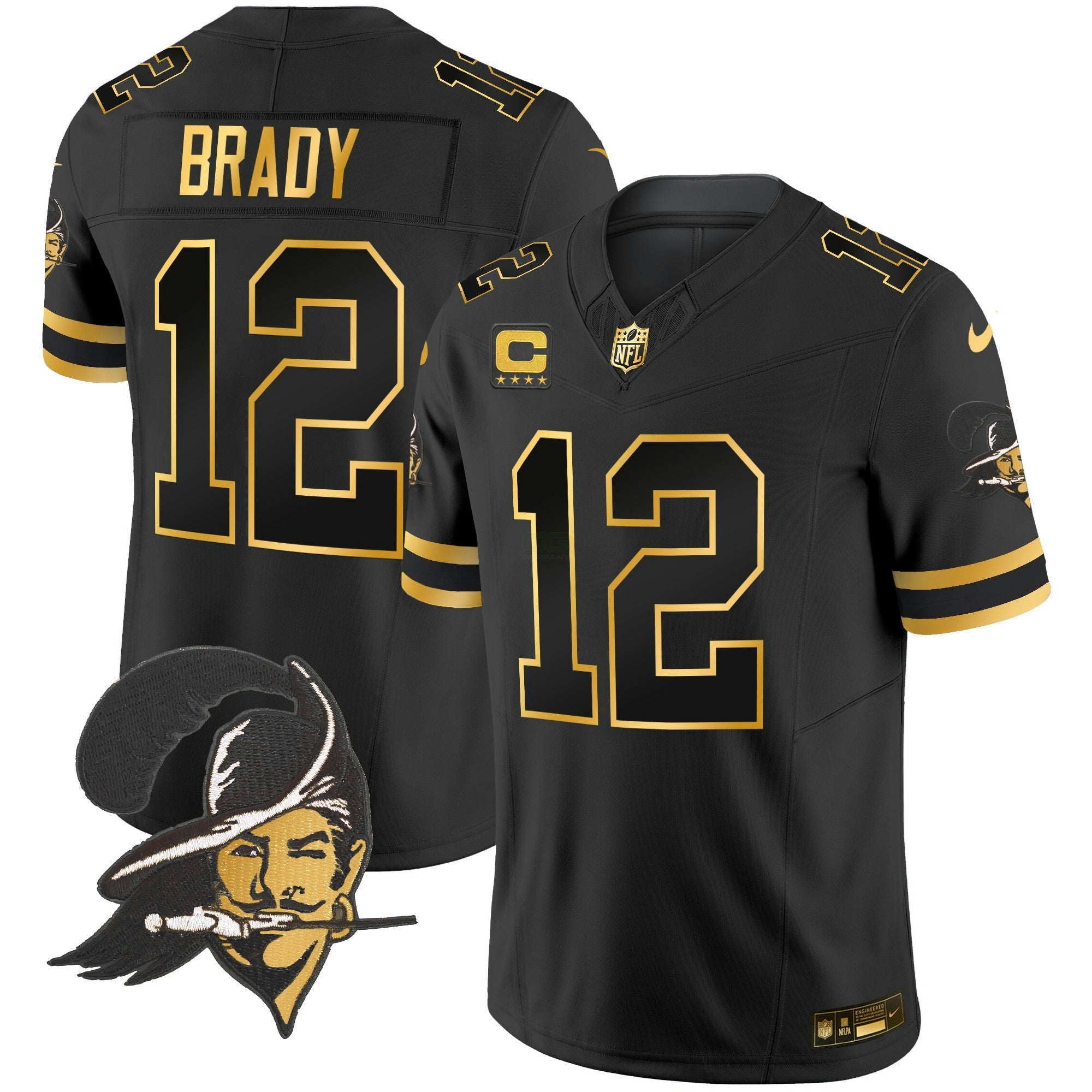 Camisa NFL Men’s Throwback Dourada Vapor Limited Jersey