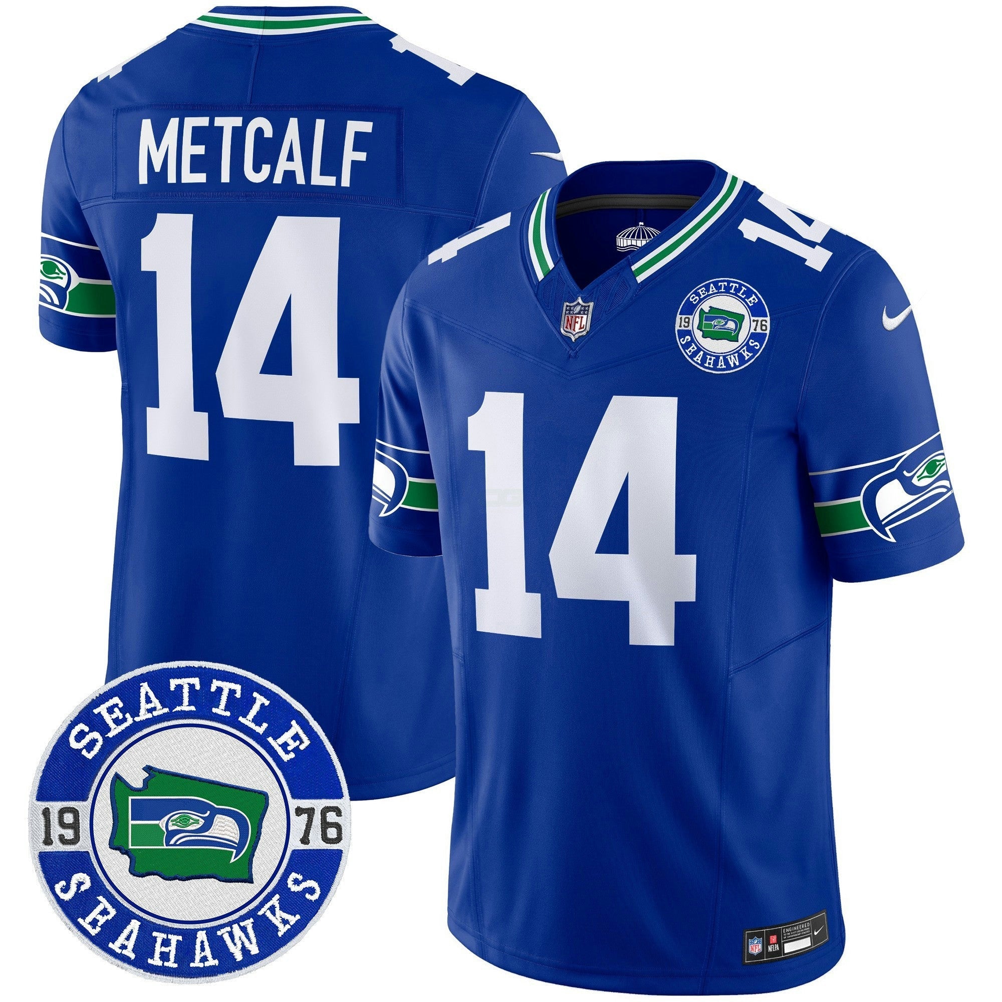 Camisa NFL Men’s Throwback Est. 1976 Patch Vapor Limited Jersey