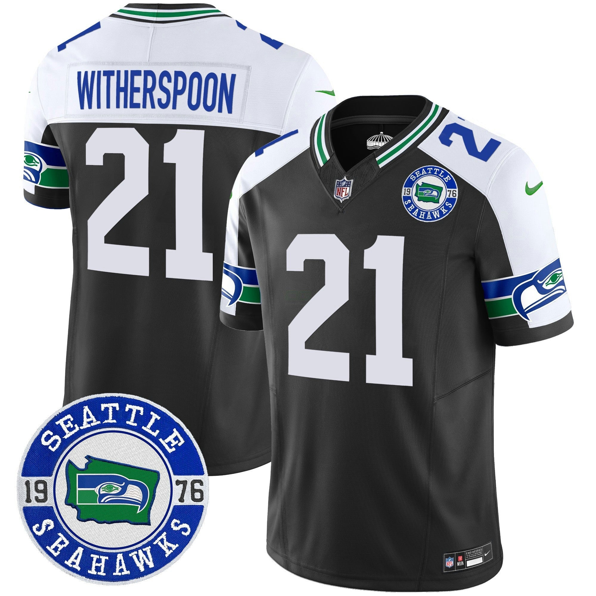 Camisa NFL Men’s Throwback Est. 1976 Patch Vapor Limited Jersey