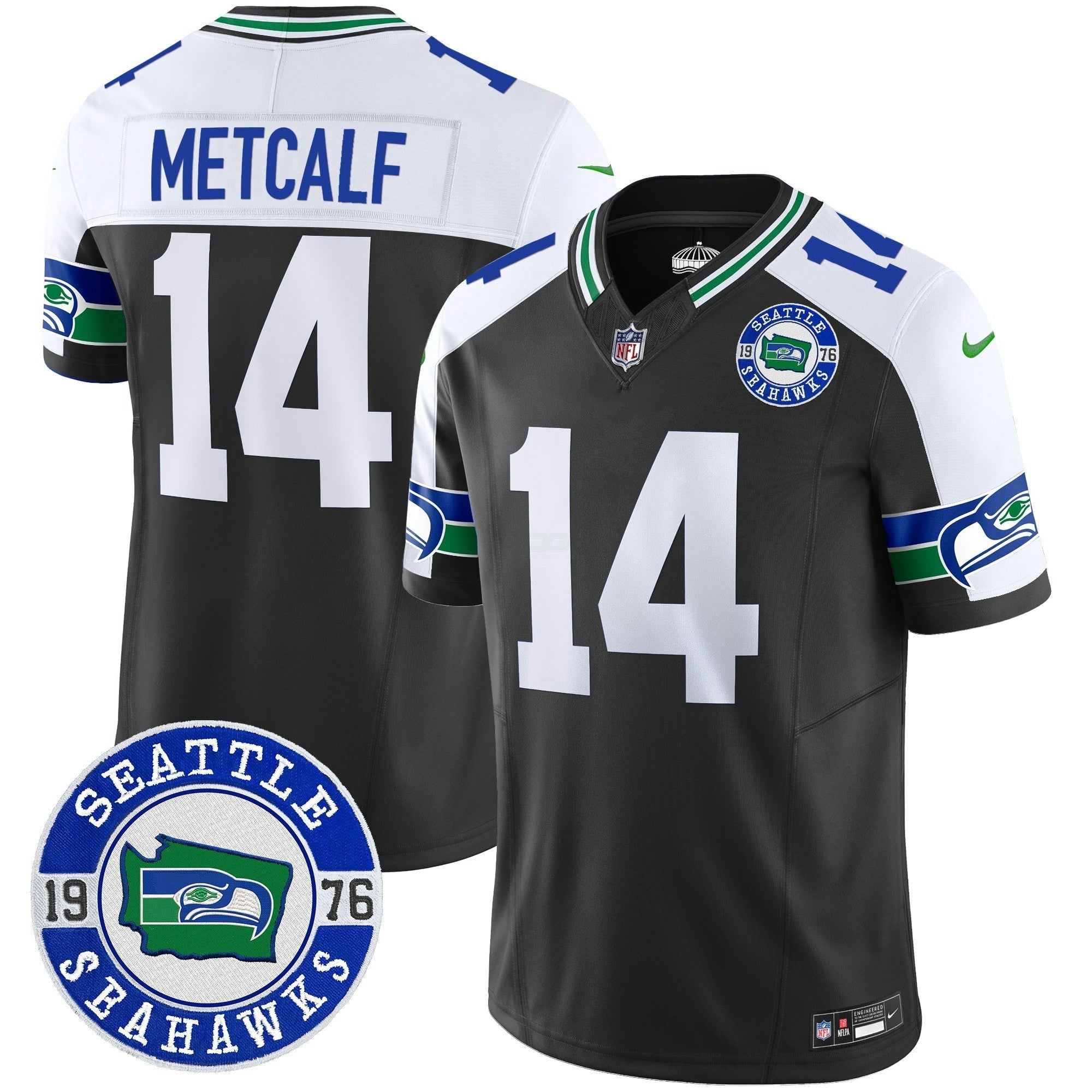 Camisa NFL Men’s Throwback Est. 1976 Patch Vapor Limited Jersey