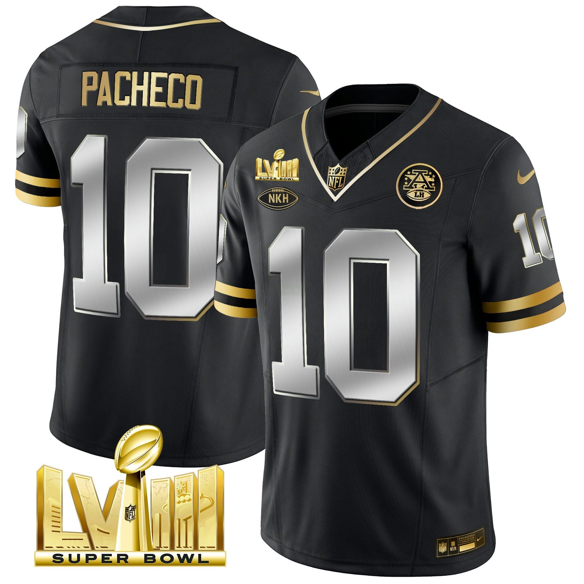 Camisa NFL Men’s Throwback Super Bowl LVIII Vapor Jersey