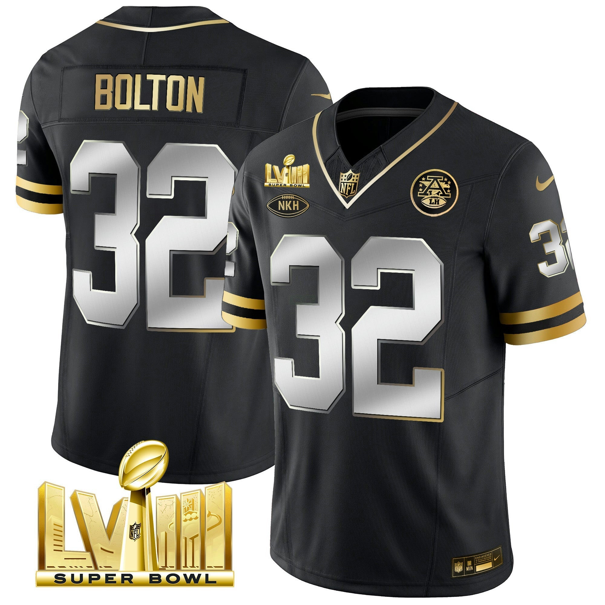 Camisa NFL Men’s Throwback Super Bowl LVIII Vapor Jersey