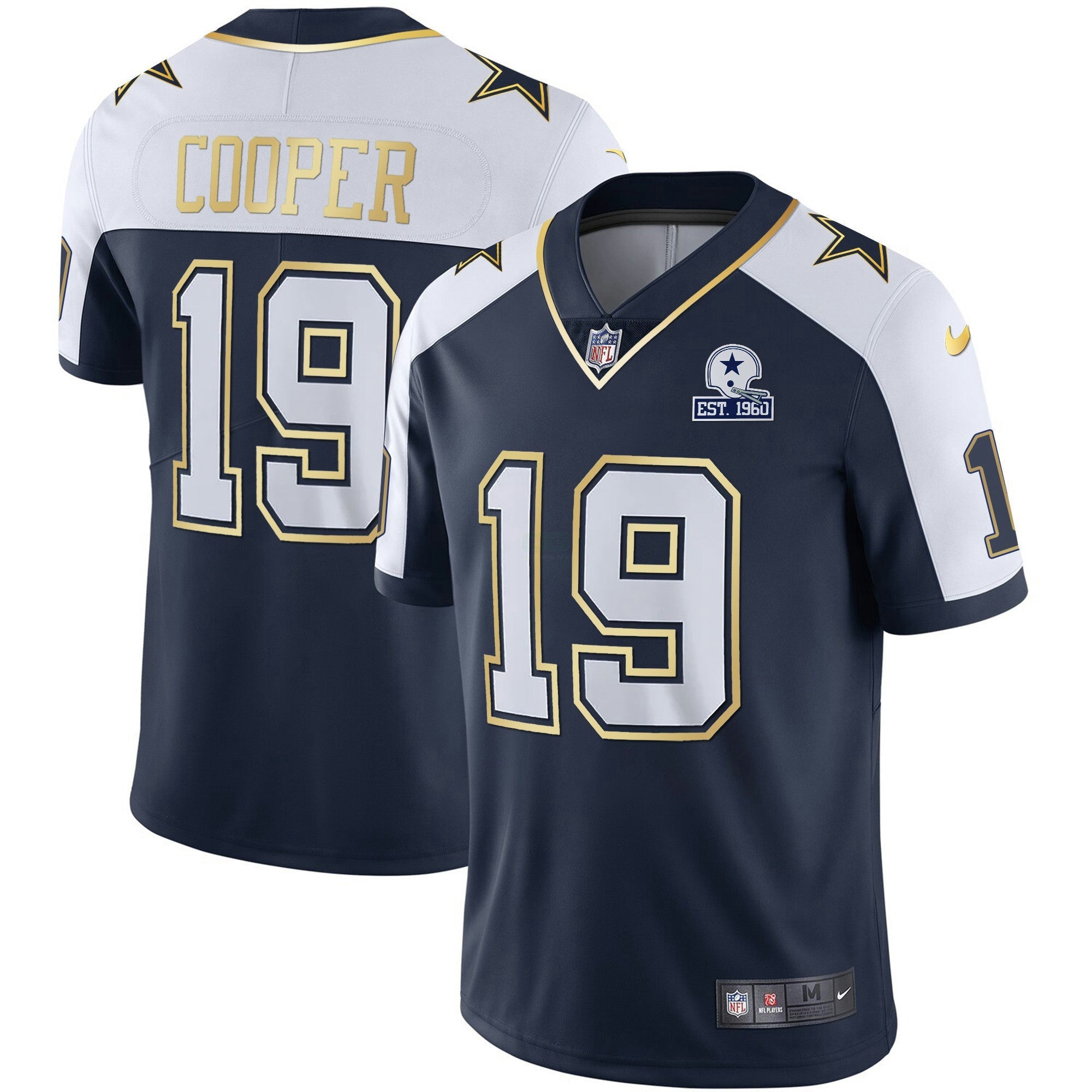 Camisa NFL Men’s Vapor Dourada Jersey