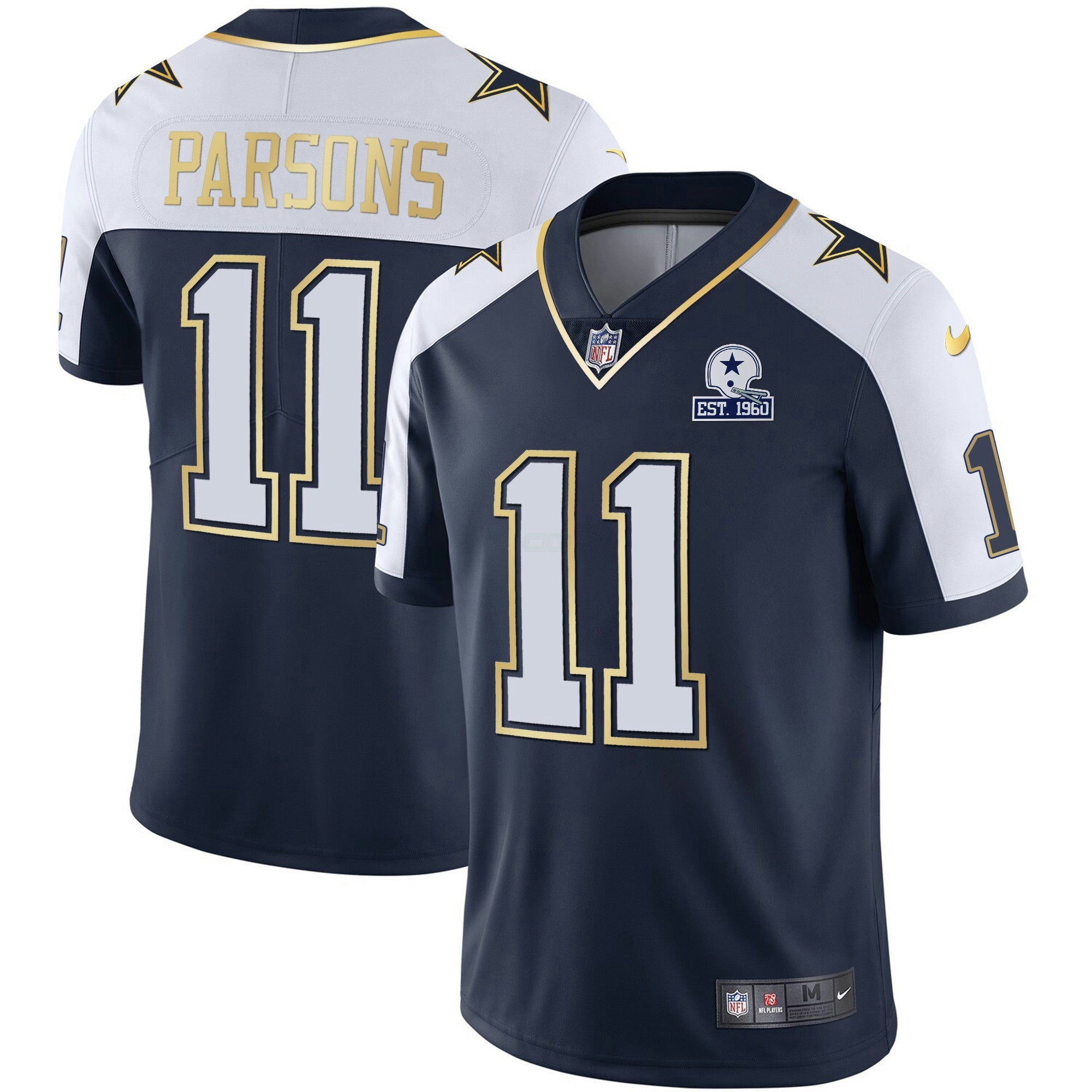 Camisa NFL Men’s Vapor Dourada Jersey