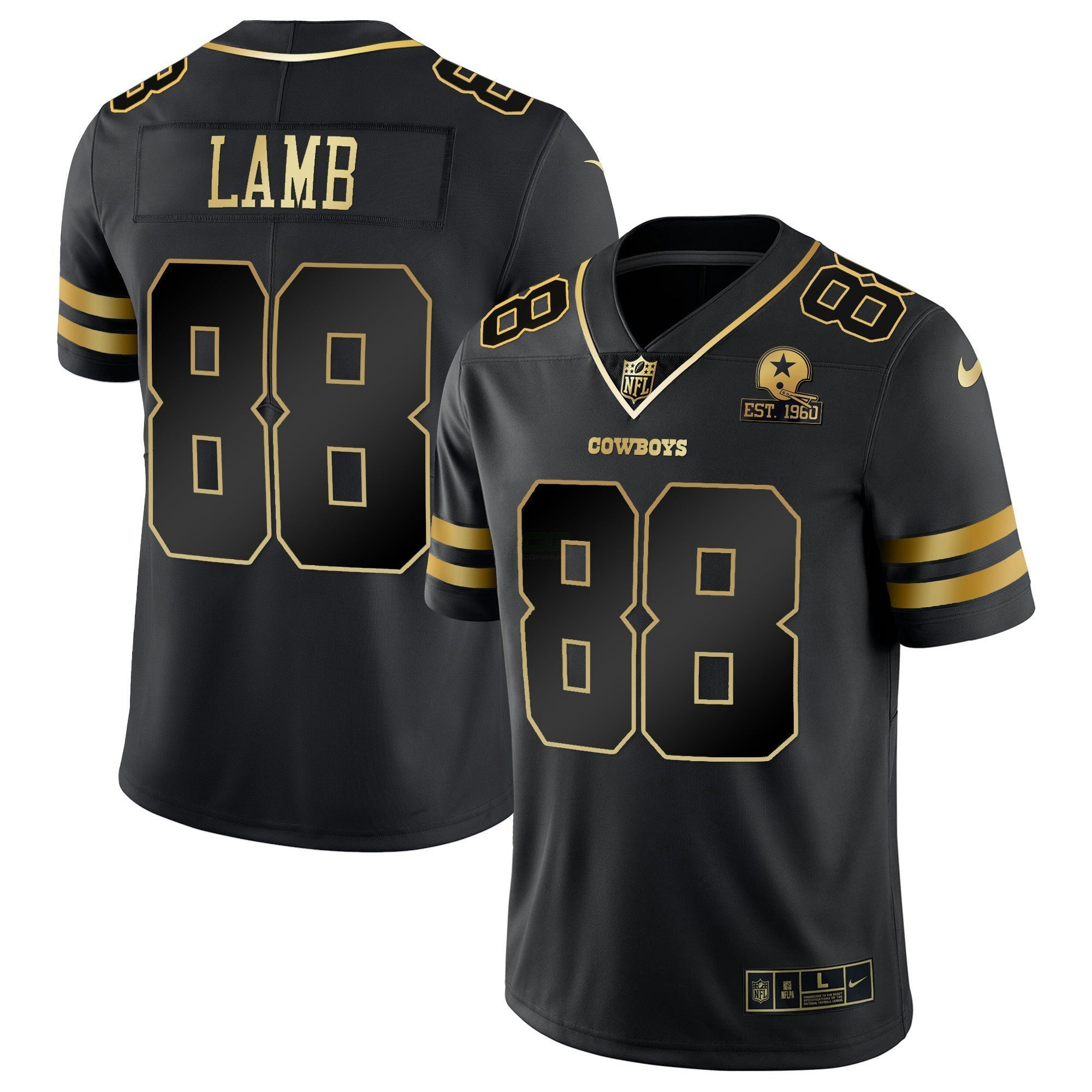 Camisa NFL Men’s Vapor Dourada Jersey