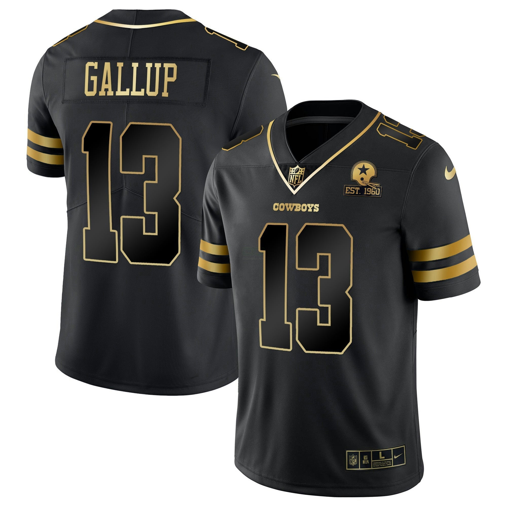 Camisa NFL Men’s Vapor Dourada Jersey