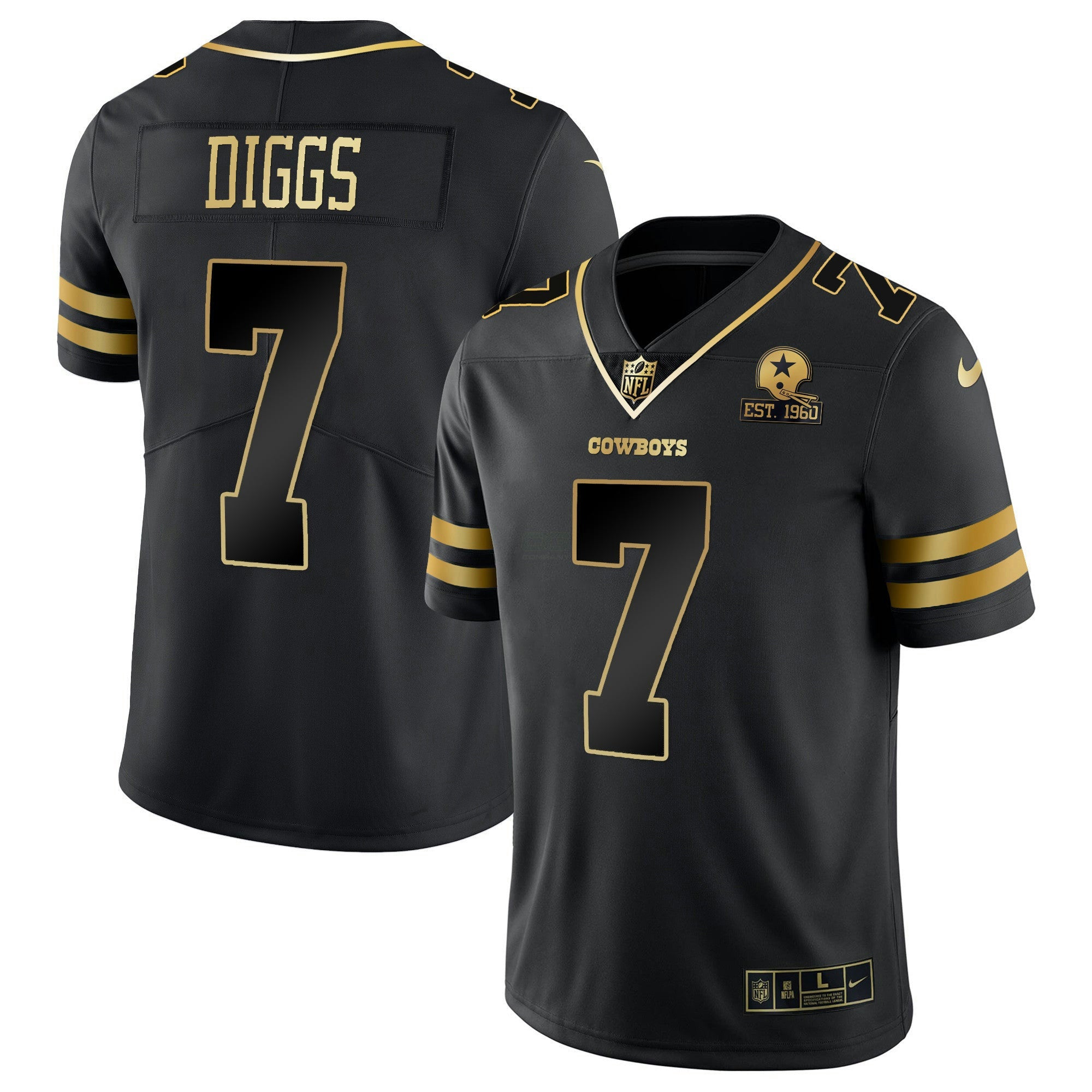 Camisa NFL Men’s Vapor Dourada Jersey