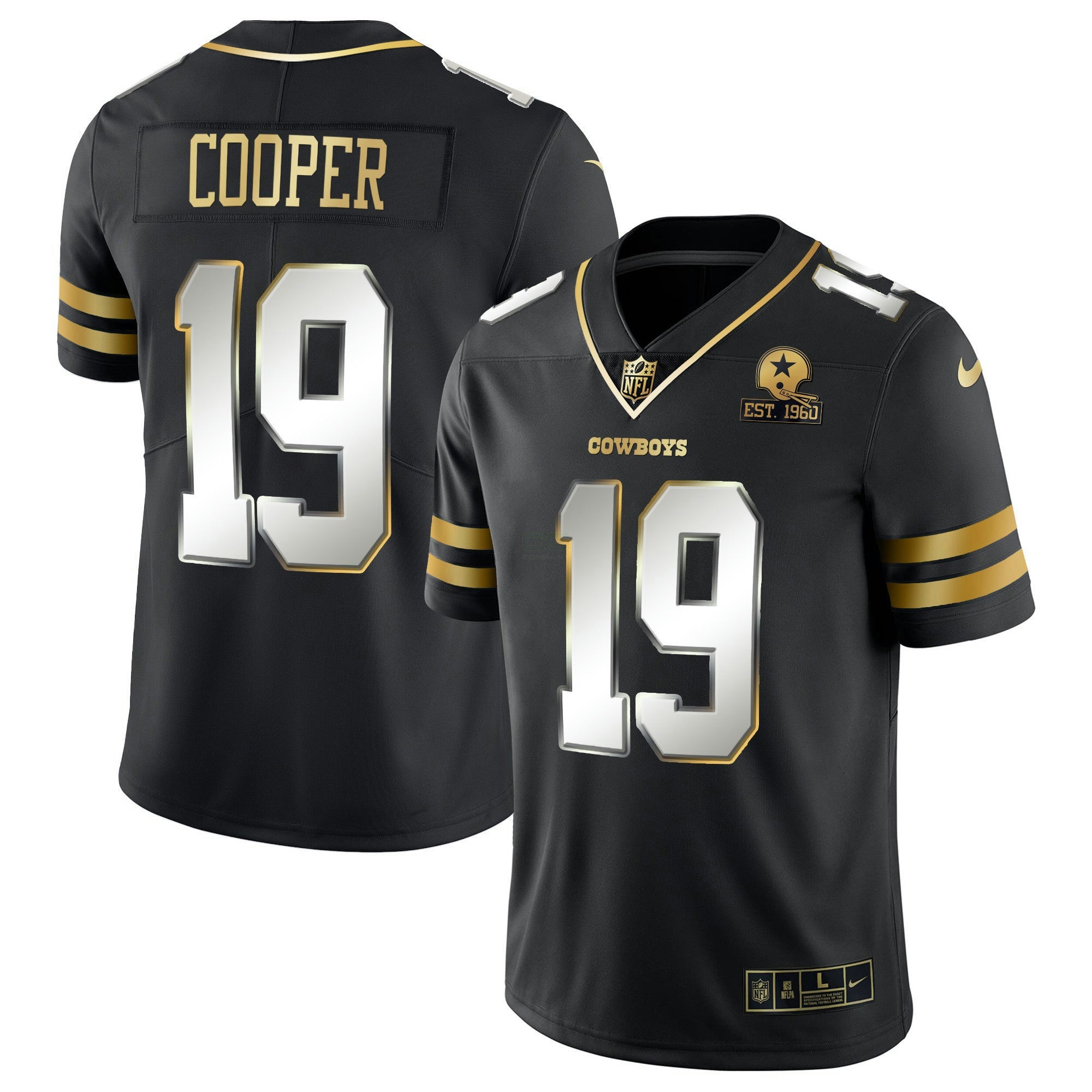Camisa NFL Men’s Vapor Dourada Jersey