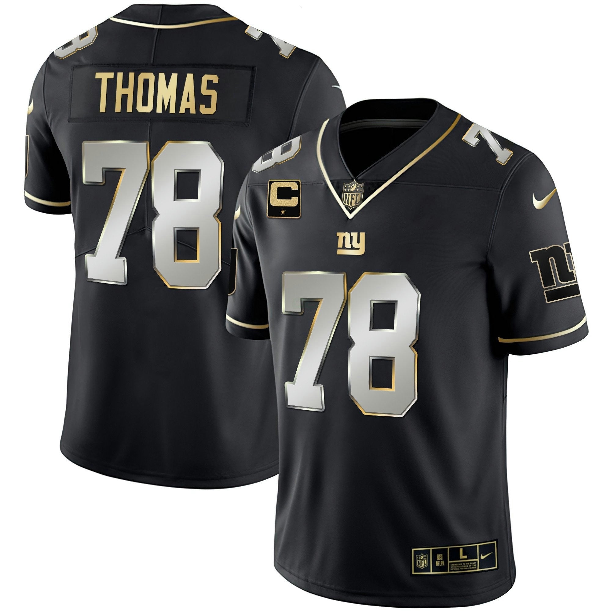 Camisa NFL Men’s Vapor Dourada Jersey