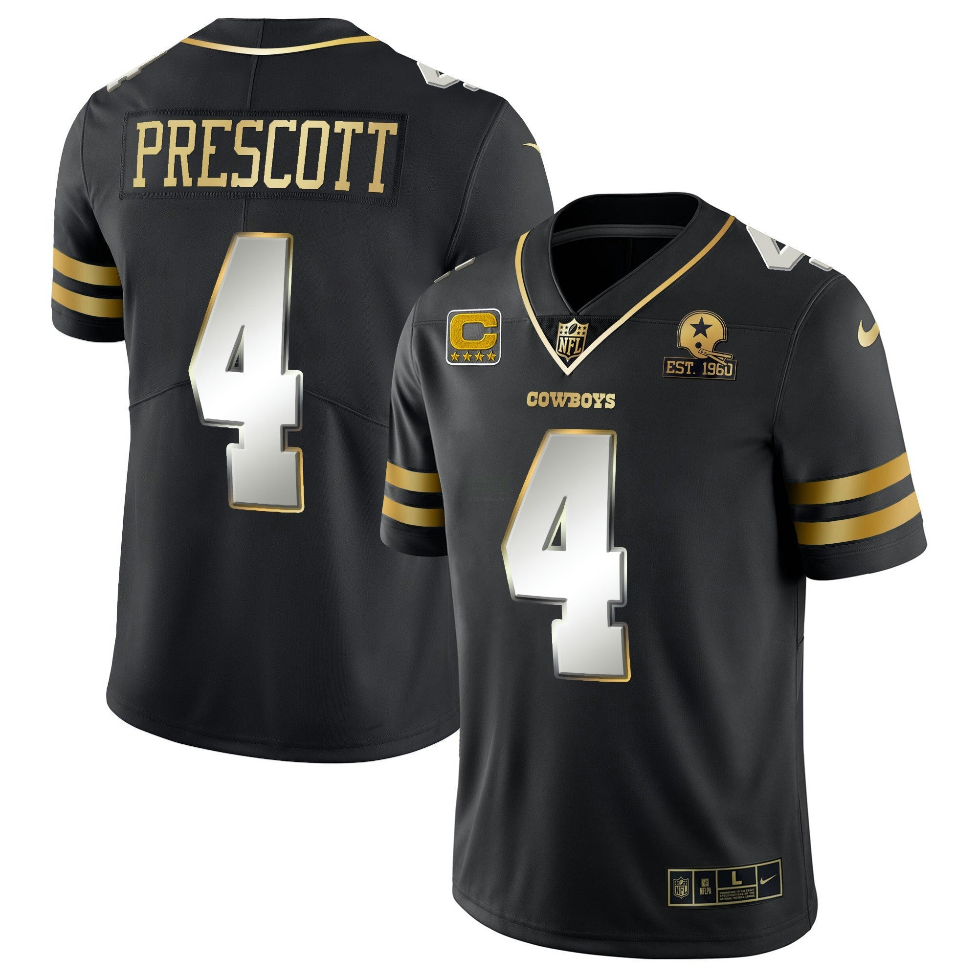 Camisa NFL Men’s Vapor Dourada Jersey