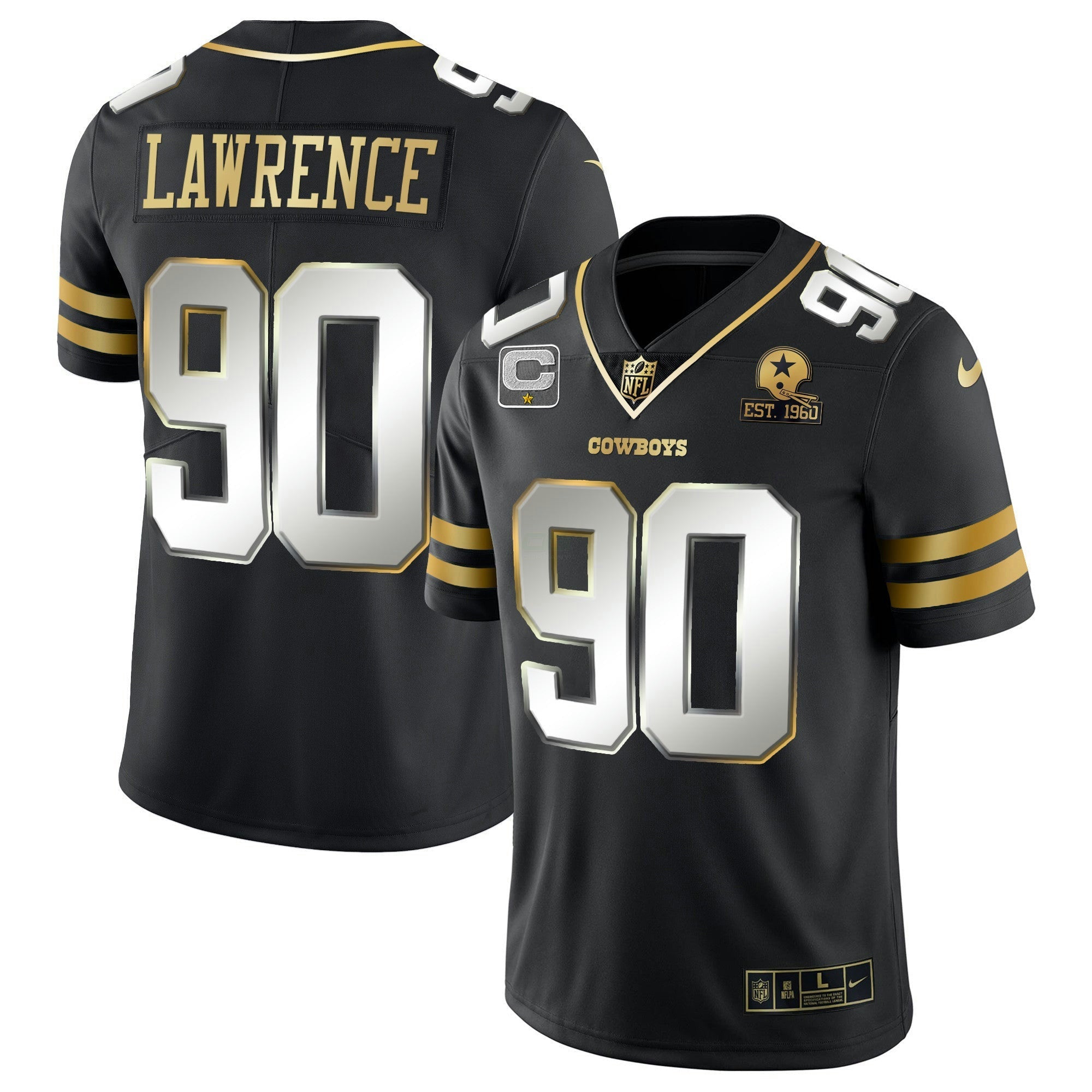Camisa NFL Men’s Vapor Dourada Jersey