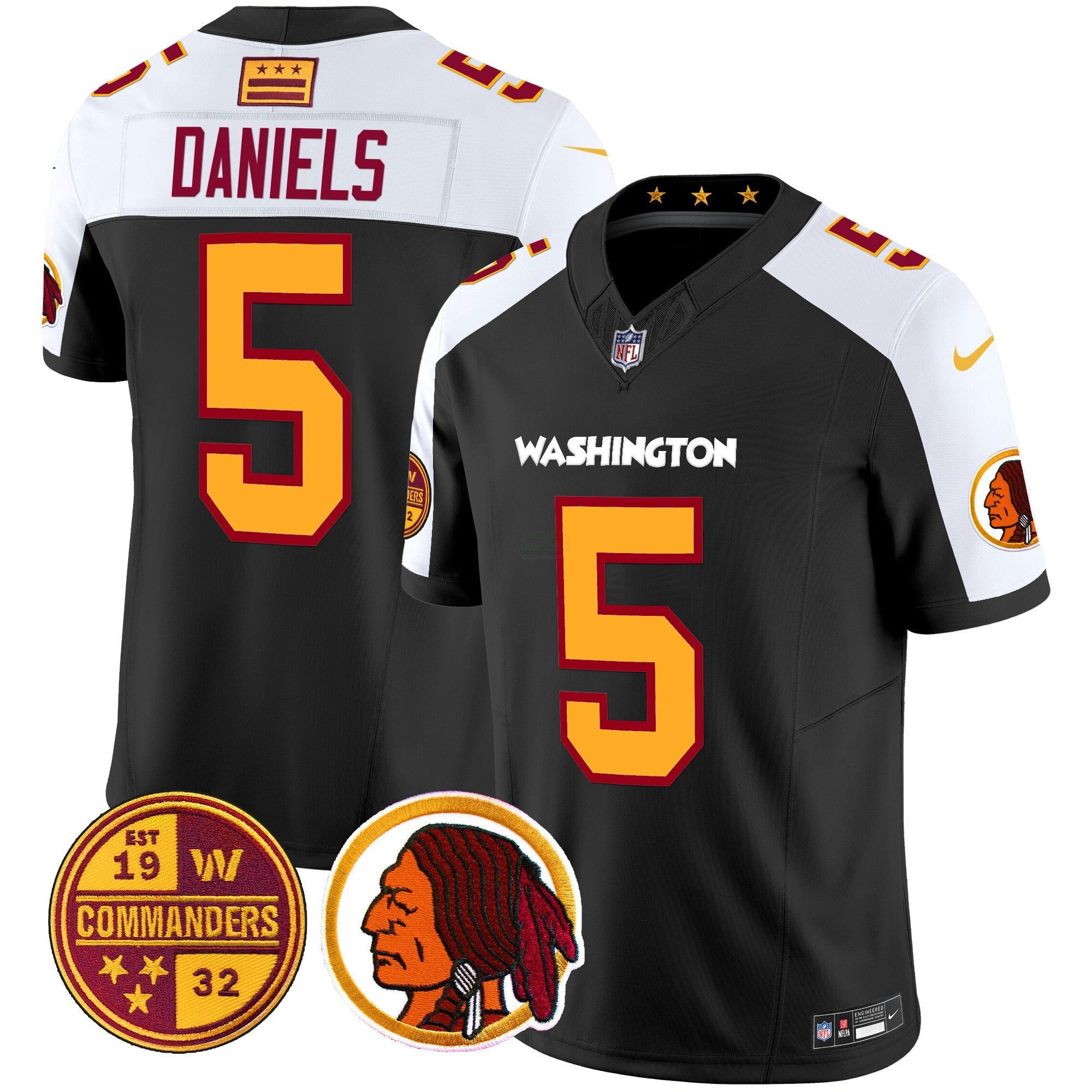 Camisa NFL Men’s Washington Half Redskins & Vapor Limited Jersey