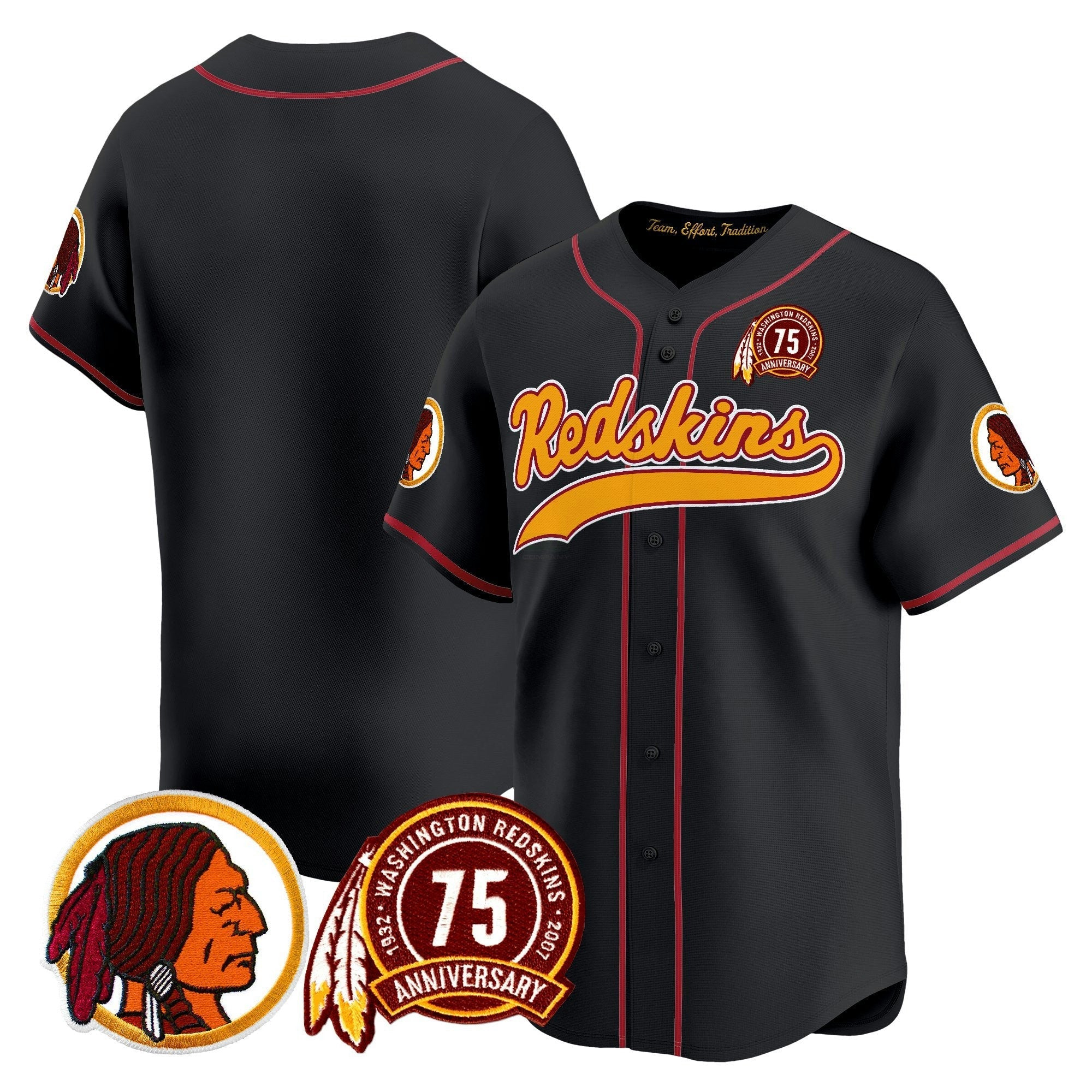 Camisa NFL Men’s Washington Redskins Throwback Vapor Jersey