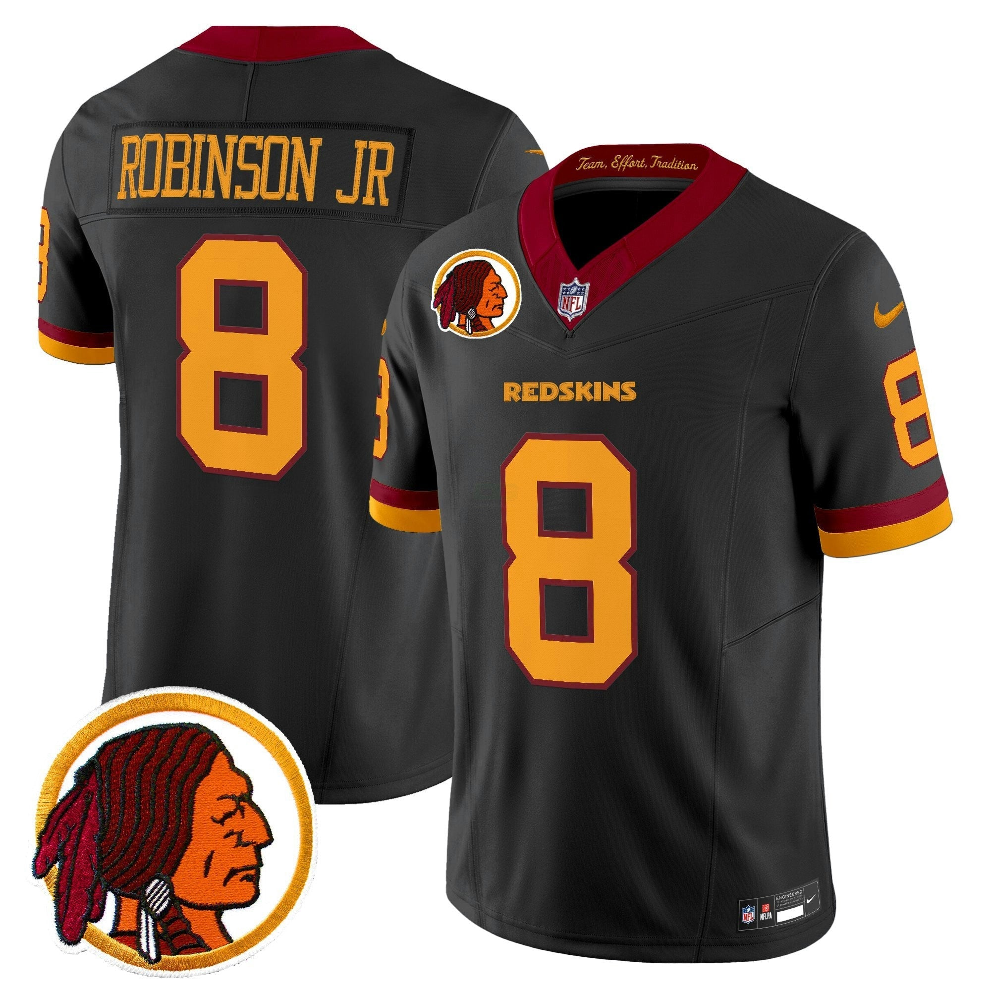 Camisa NFL Men’s Washington Redskins Throwback Vapor Limited Jersey V2
