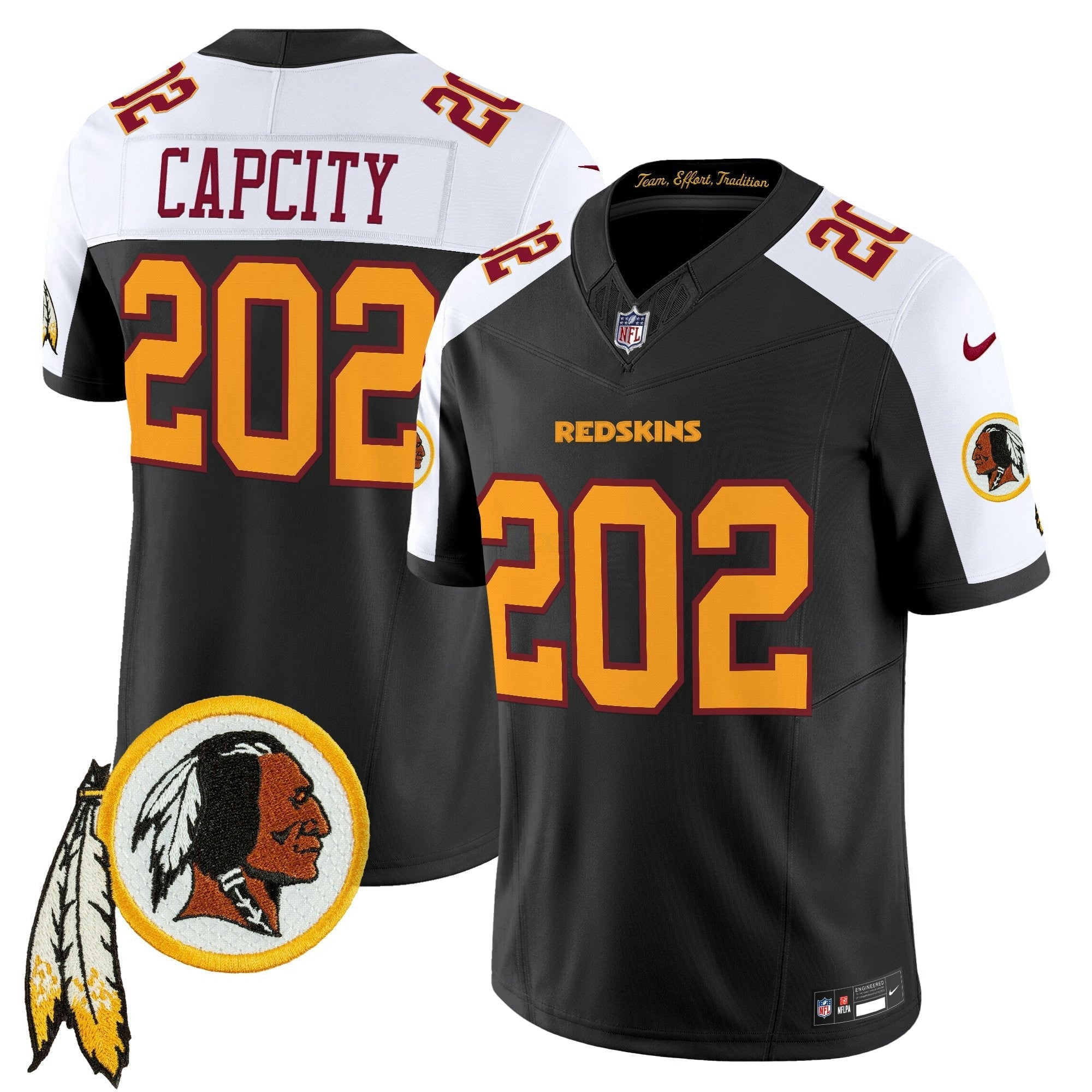 Camisa NFL Men’s Washington Redskins Throwback Vapor Limited Jersey V3