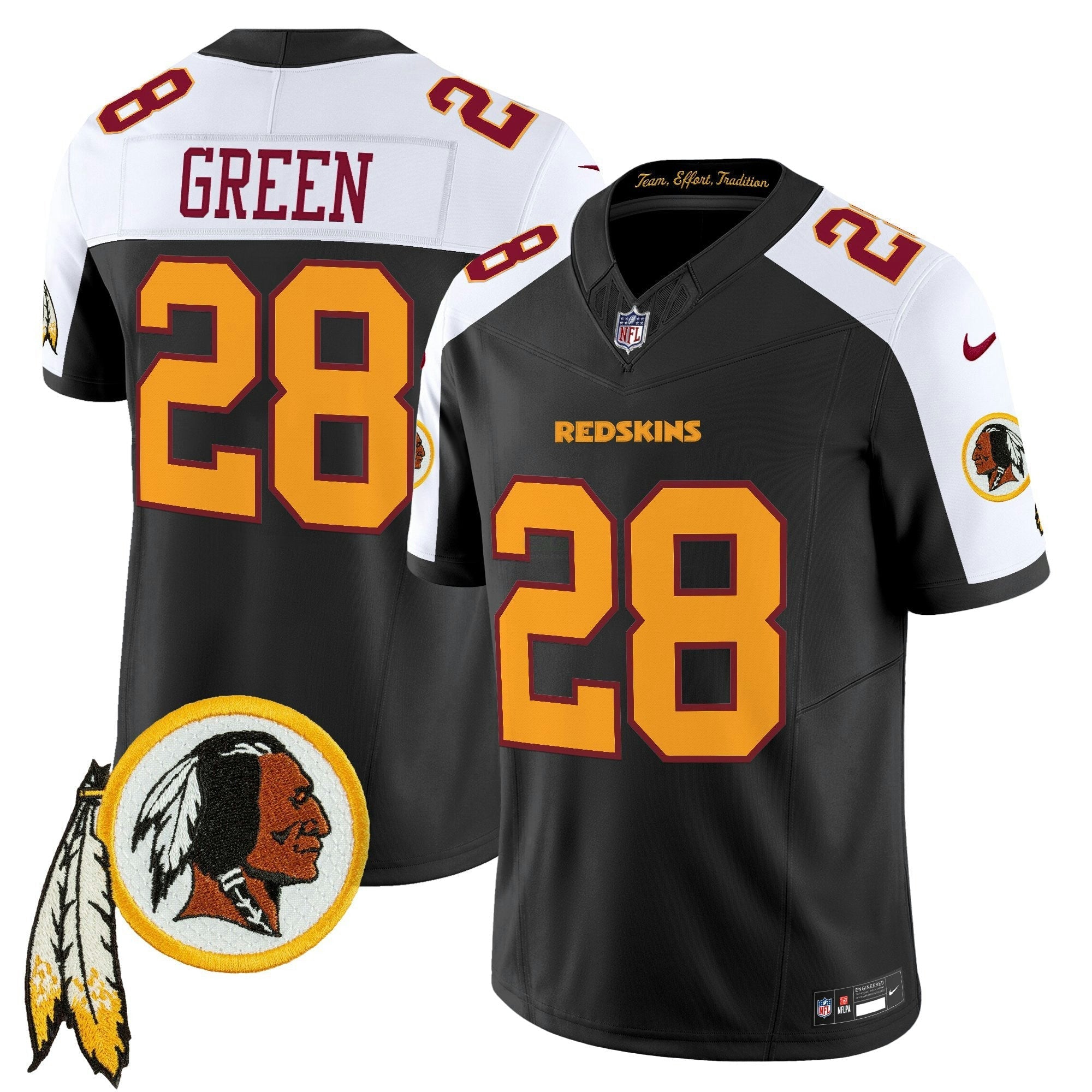 Camisa NFL Men’s Washington Redskins Throwback Vapor Limited Jersey V3