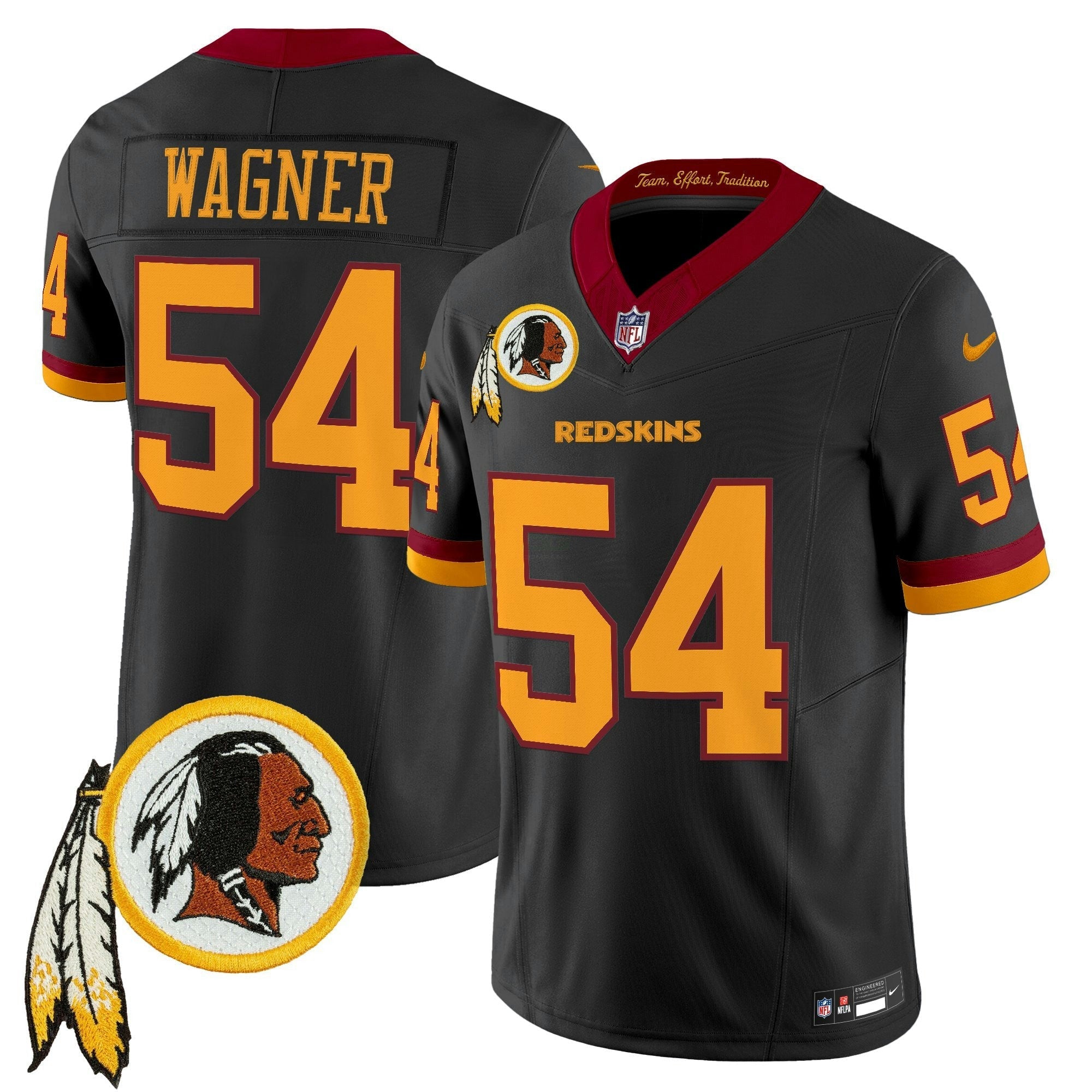 Camisa NFL Men’s Washington Redskins Throwback Vapor Limited Jersey V3