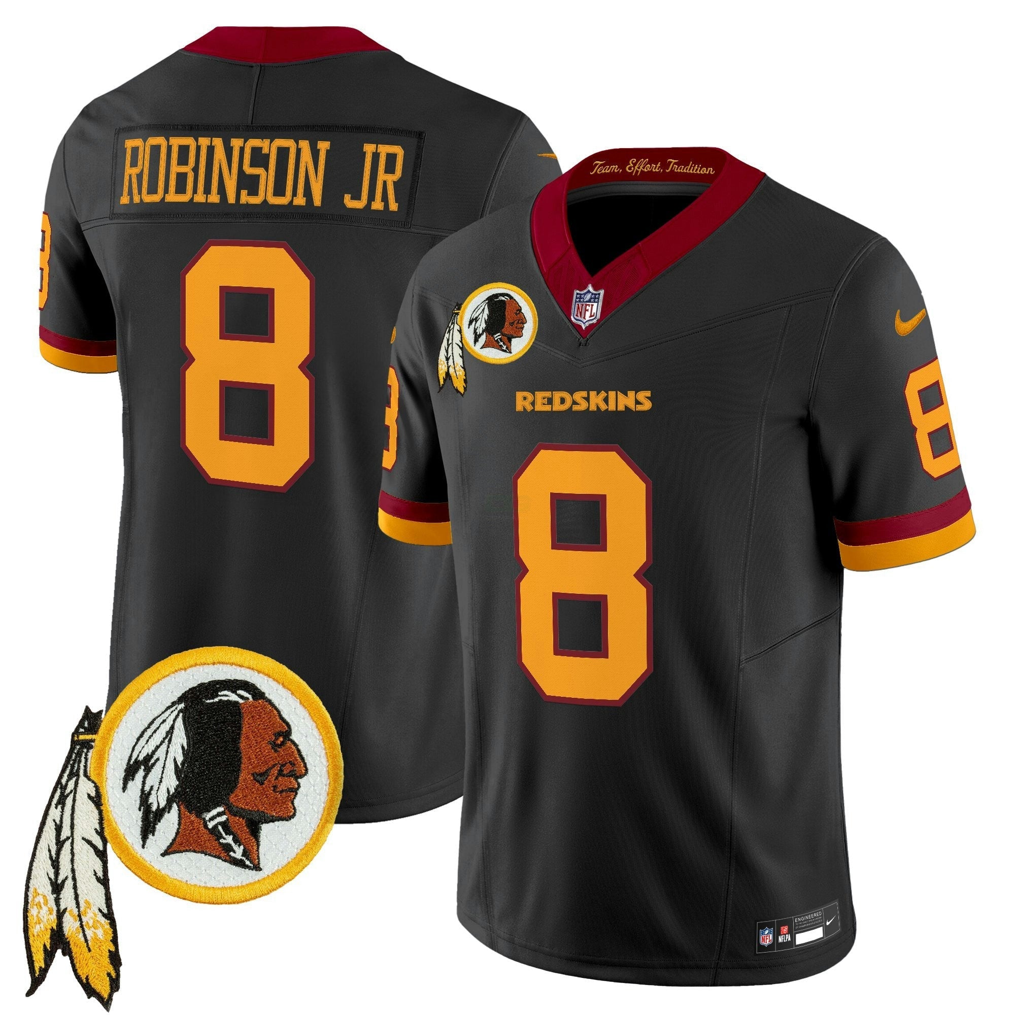 Camisa NFL Men’s Washington Redskins Throwback Vapor Limited Jersey V3