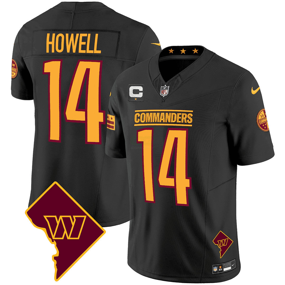 Camisa NFL Men’s Washington Washington DC Map Patch Jersey