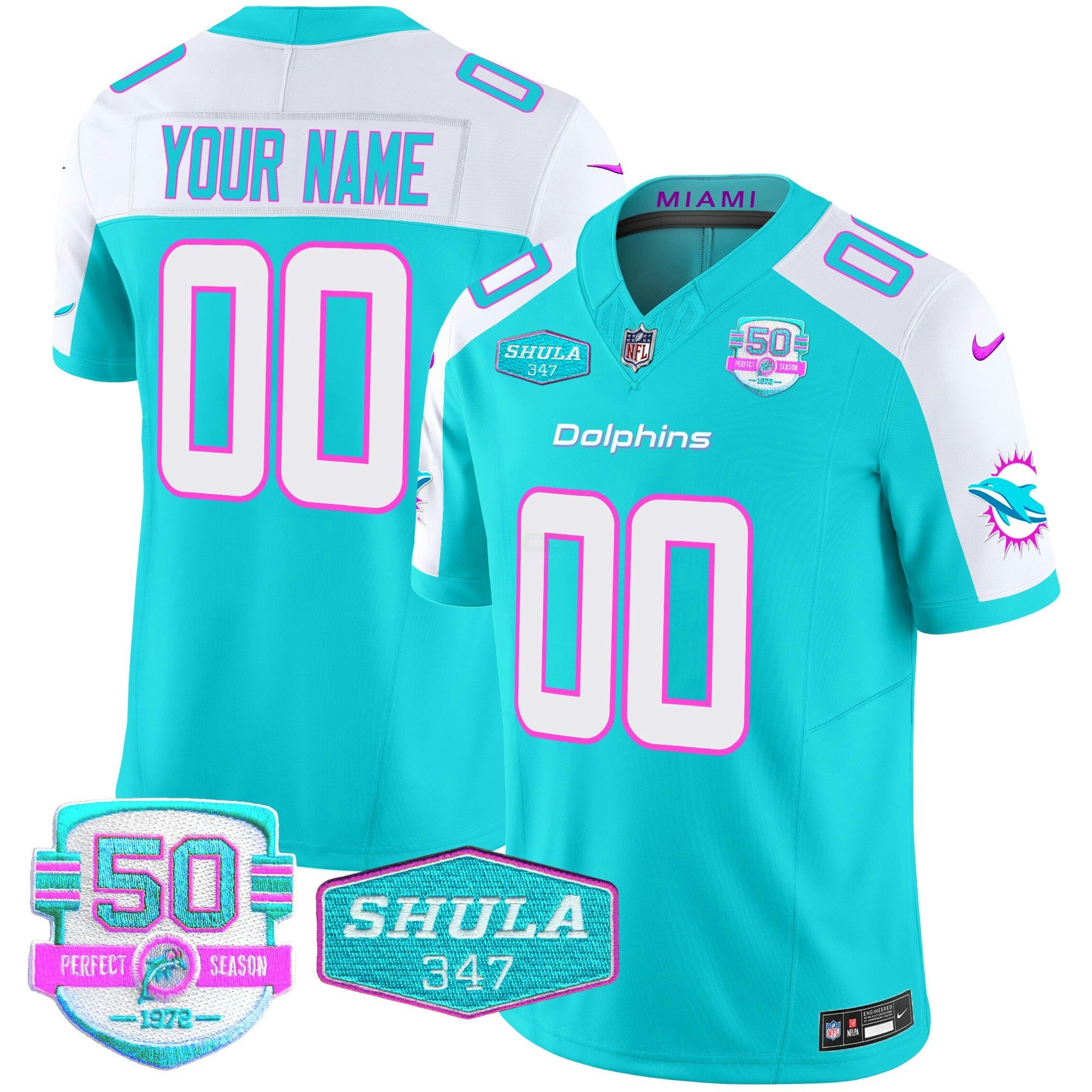 Camisa NFL “Miami Vice” Vapor Limited Jersey V2