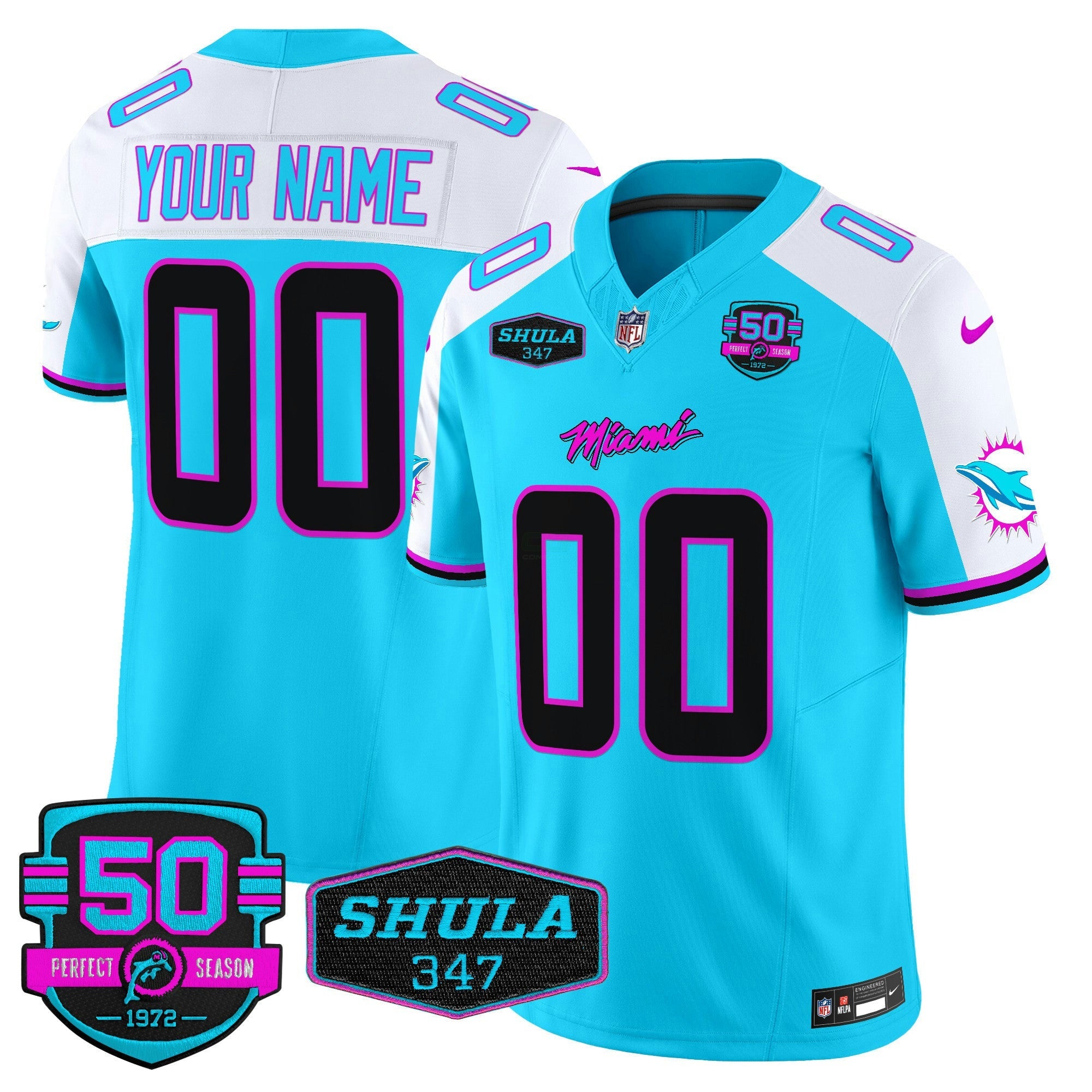 Camisa NFL “Miami Vice” Vapor Limited Jersey V4
