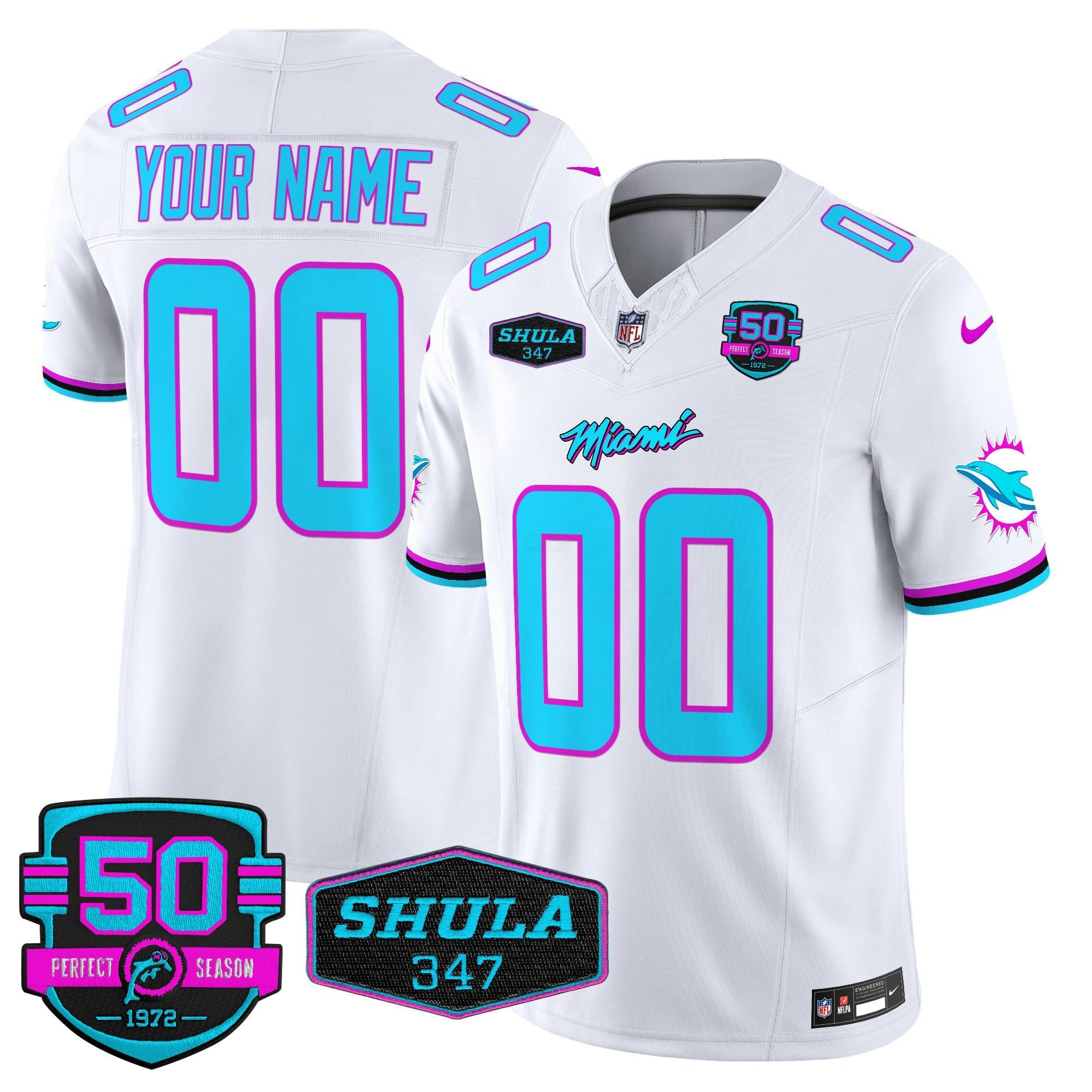Camisa NFL “Miami Vice” Vapor Limited Jersey V4