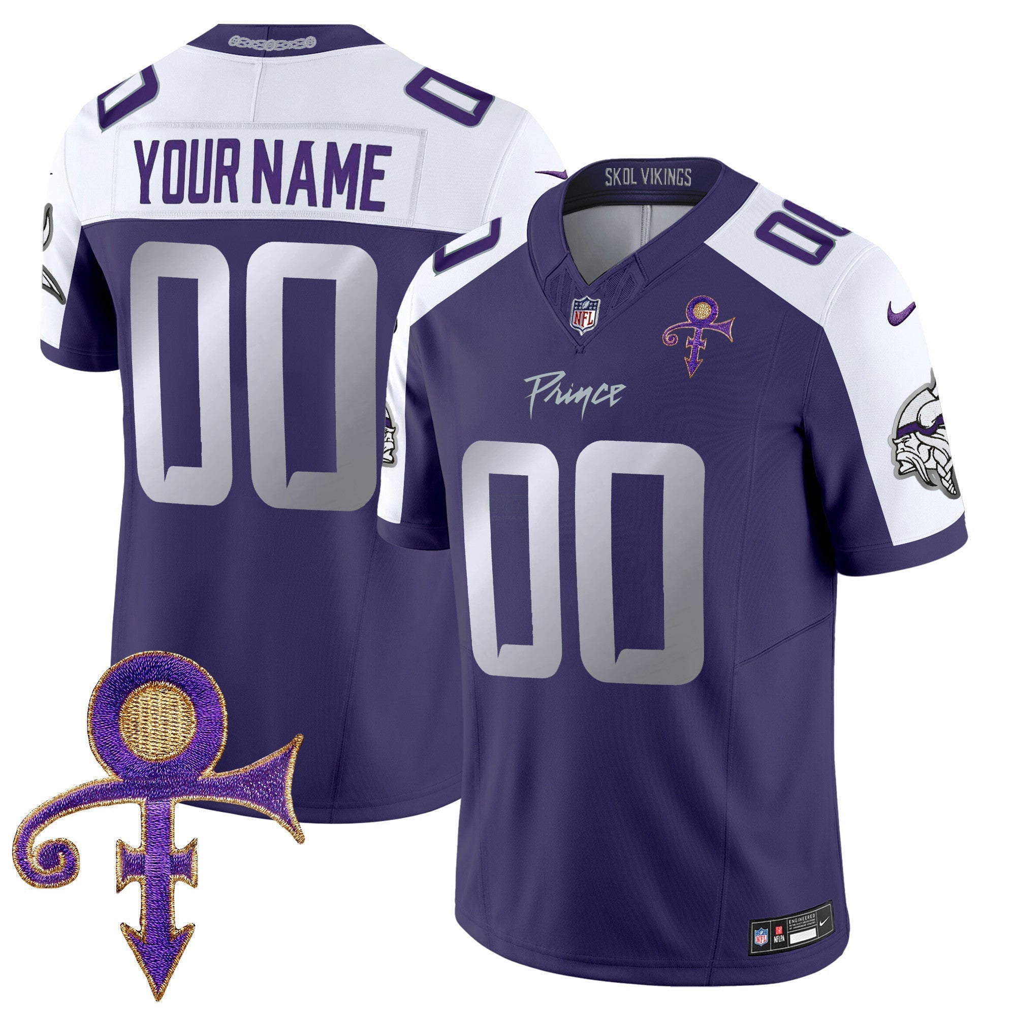 Camisa NFL Minnesota 2024 Prince Vapor Limited Jersey