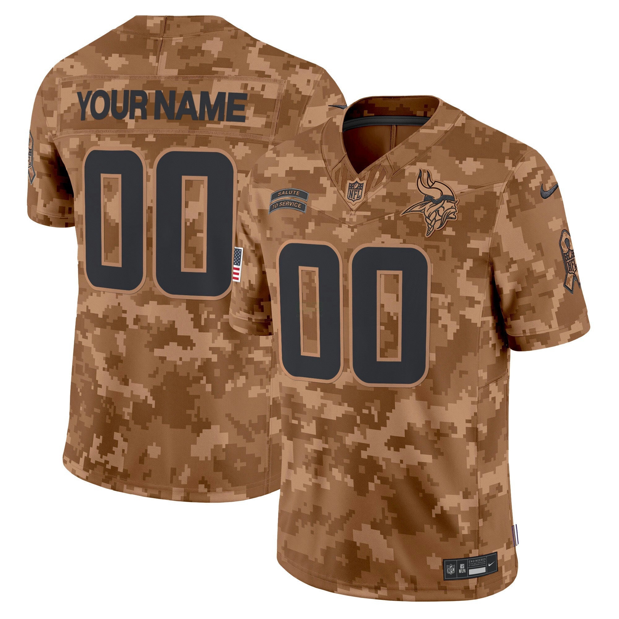 Camisa NFL Minnesota 2024 Salute to Service Vapor Limited Jersey