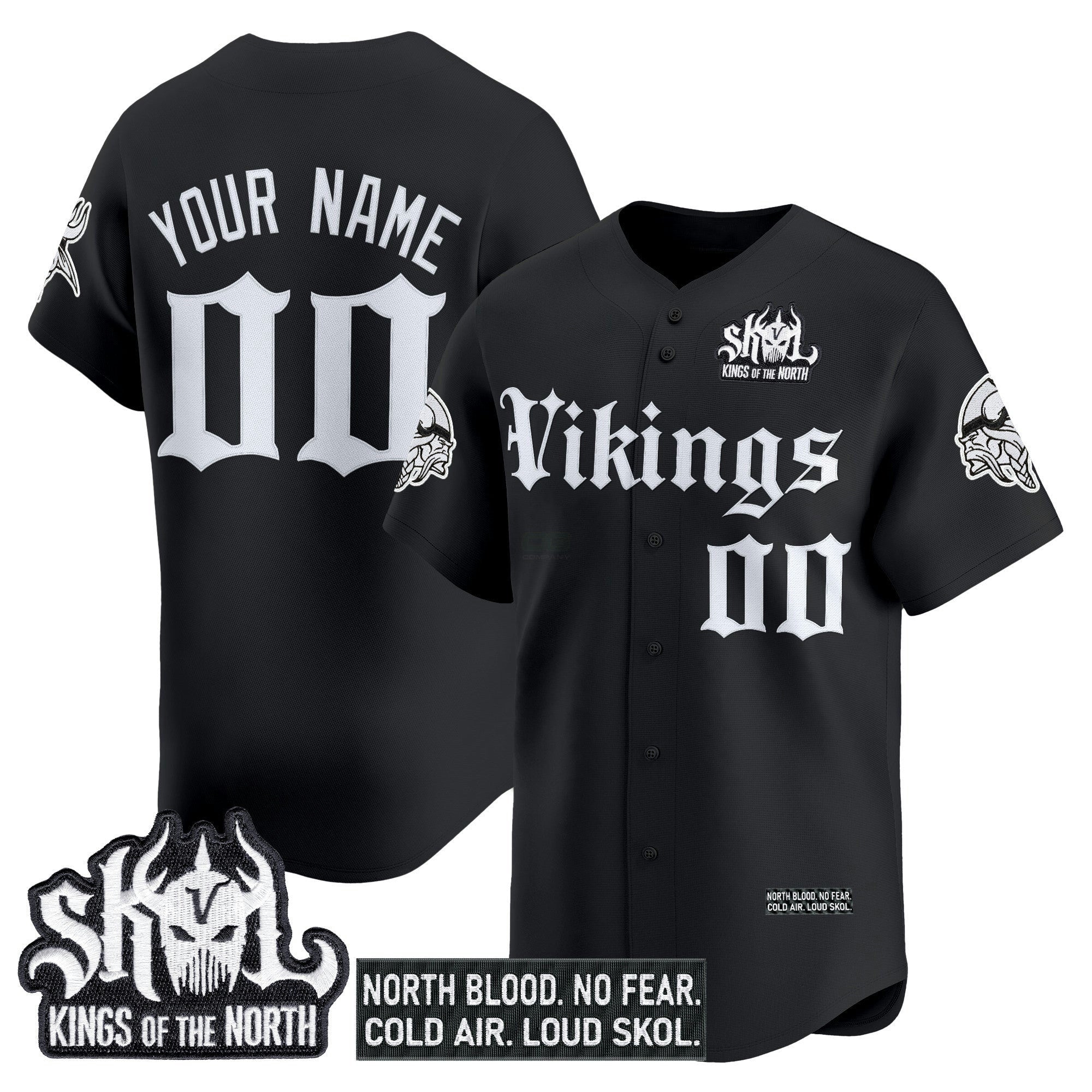 Camisa NFL Minnesota ‘Gothic Norseblood Edition’ Vapor Jersey