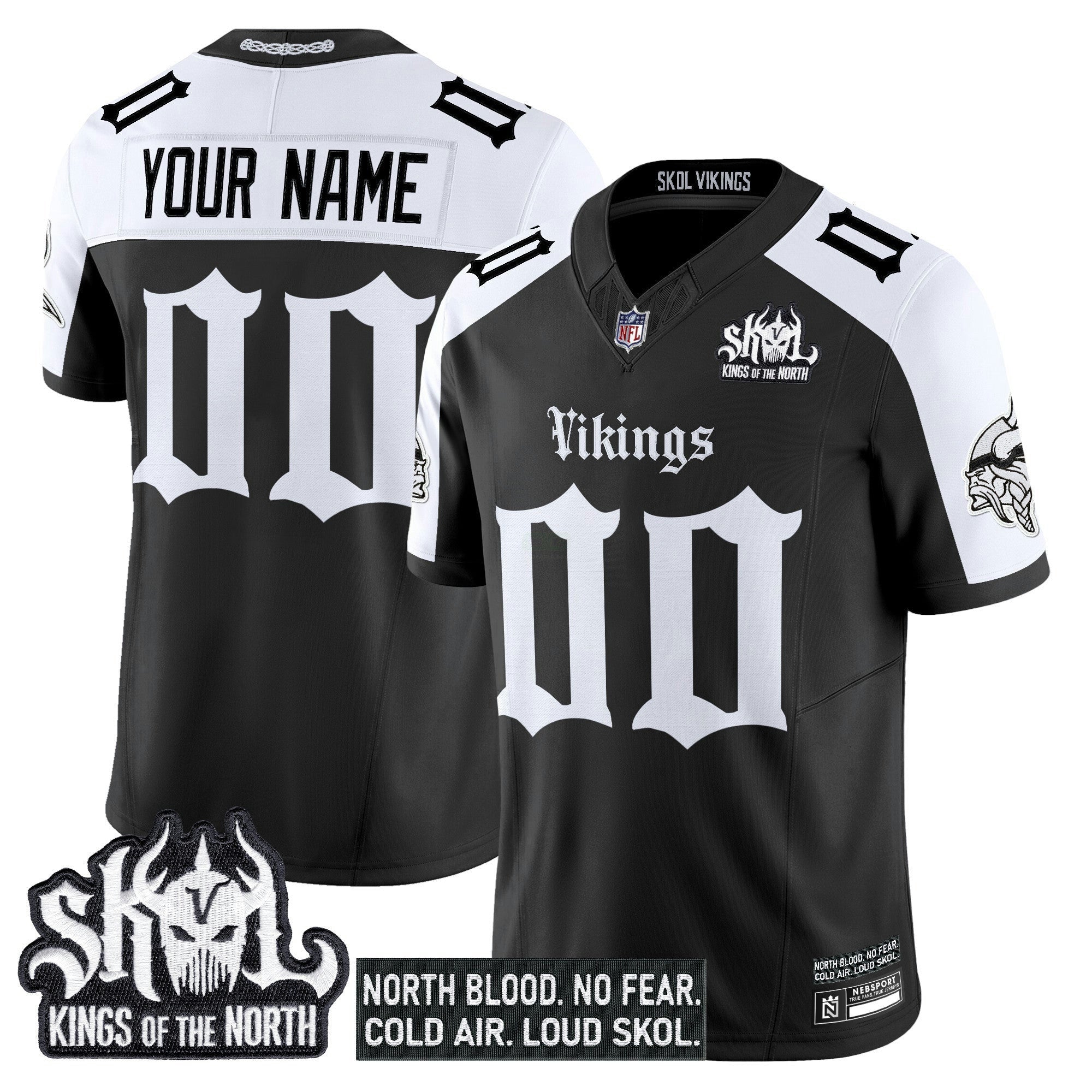 Camisa NFL Minnesota ‘Gothic Norseblood Edition’ Vapor Limited Jersey