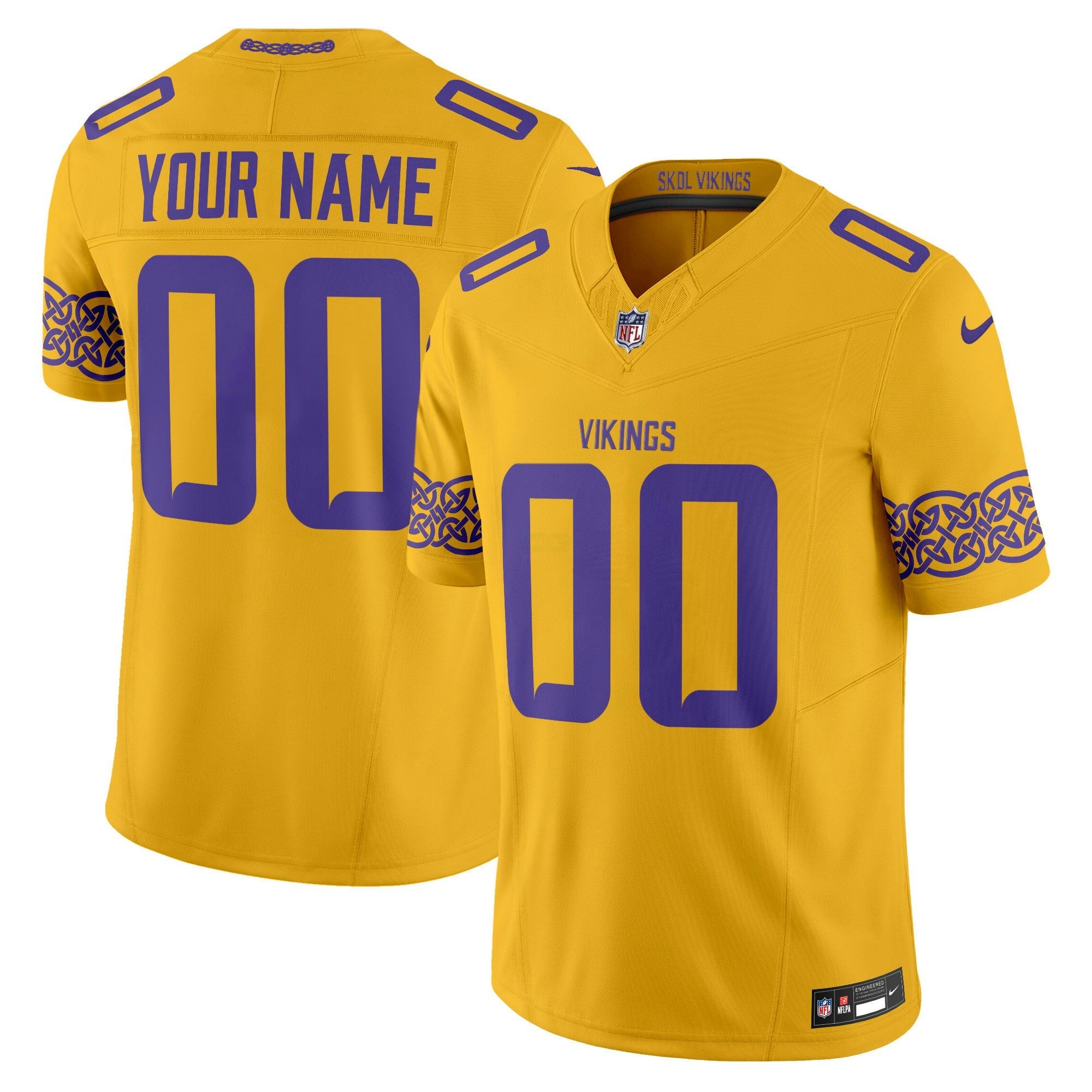 Camisa NFL Minnesota Nordic Pattern Vapor Limited Jersey