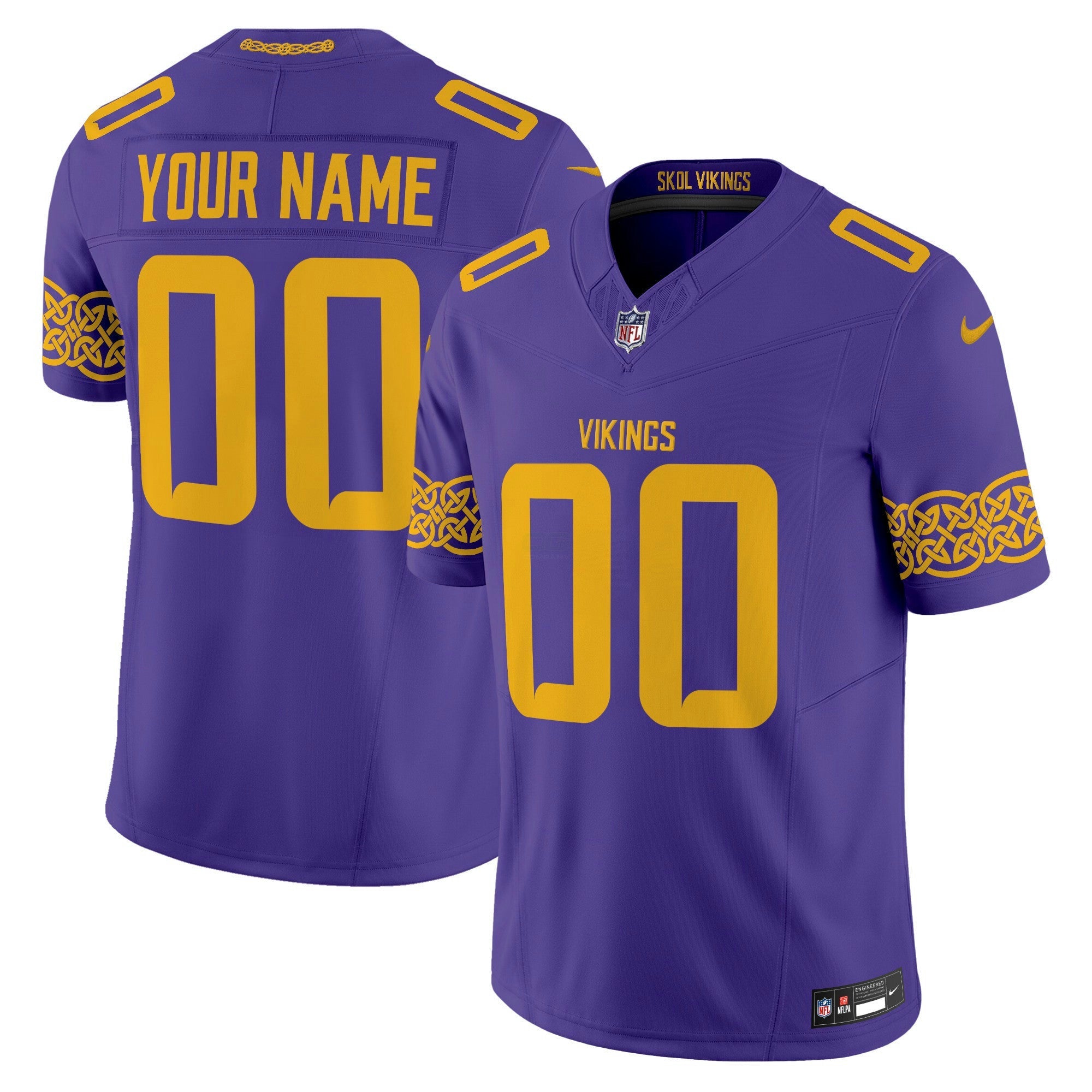 Camisa NFL Minnesota Nordic Pattern Vapor Limited Jersey