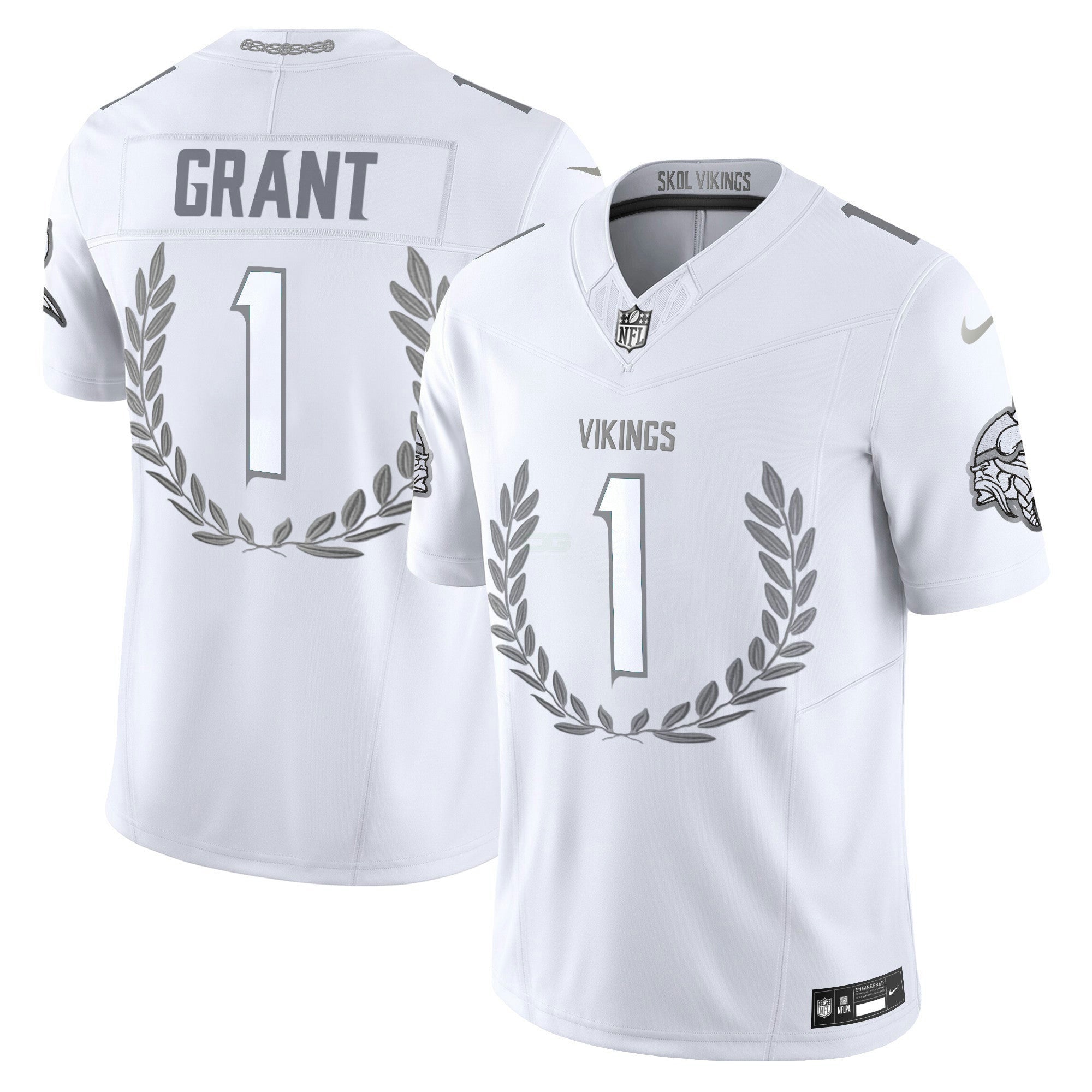 Camisa NFL Minnesota Platinum MVP Vapor Limited Jersey