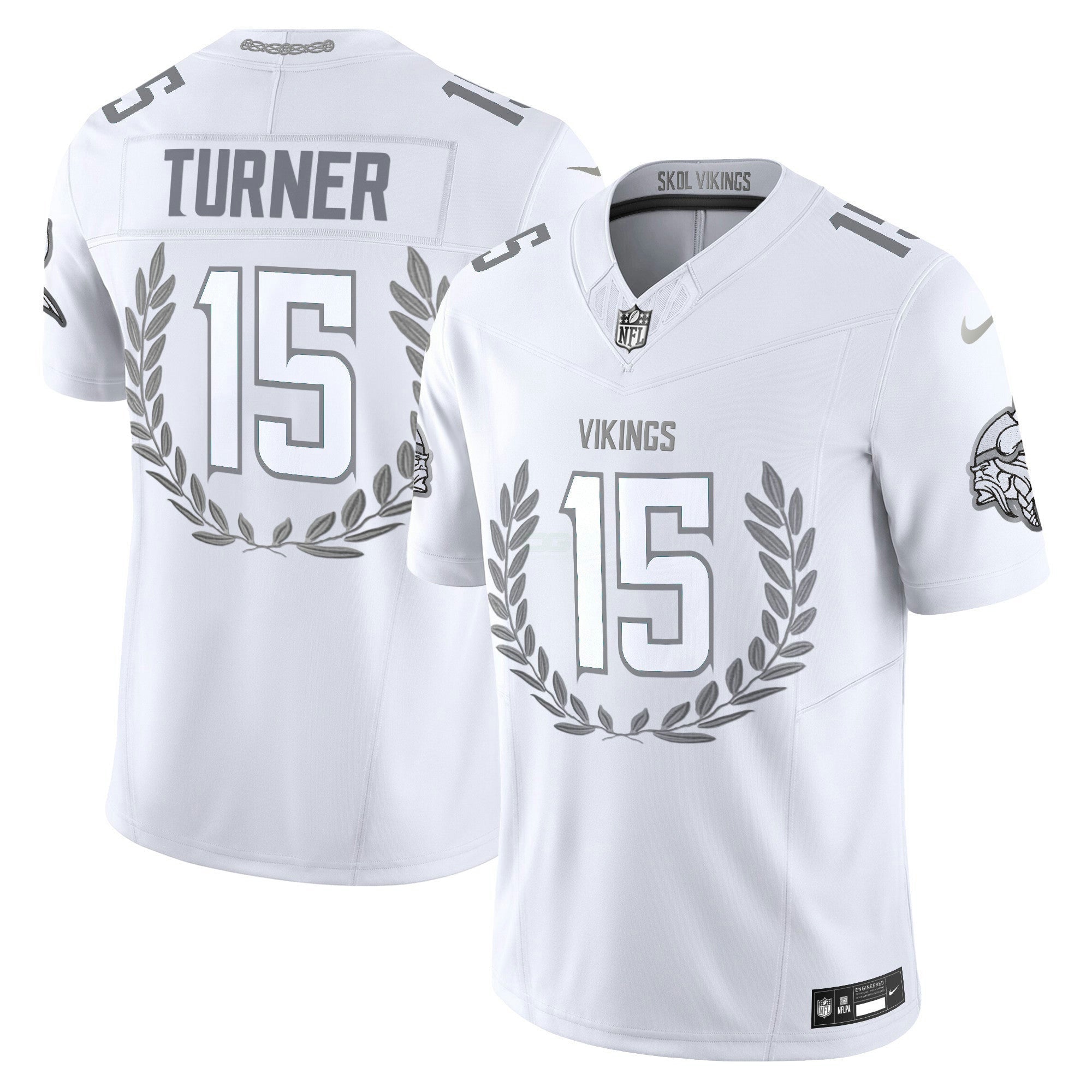 Camisa NFL Minnesota Platinum MVP Vapor Limited Jersey