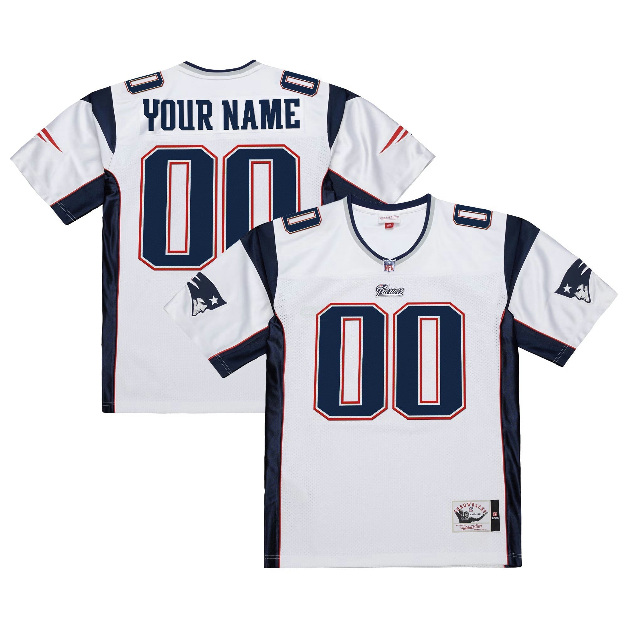 Camisa NFL New England Throwback Jersey