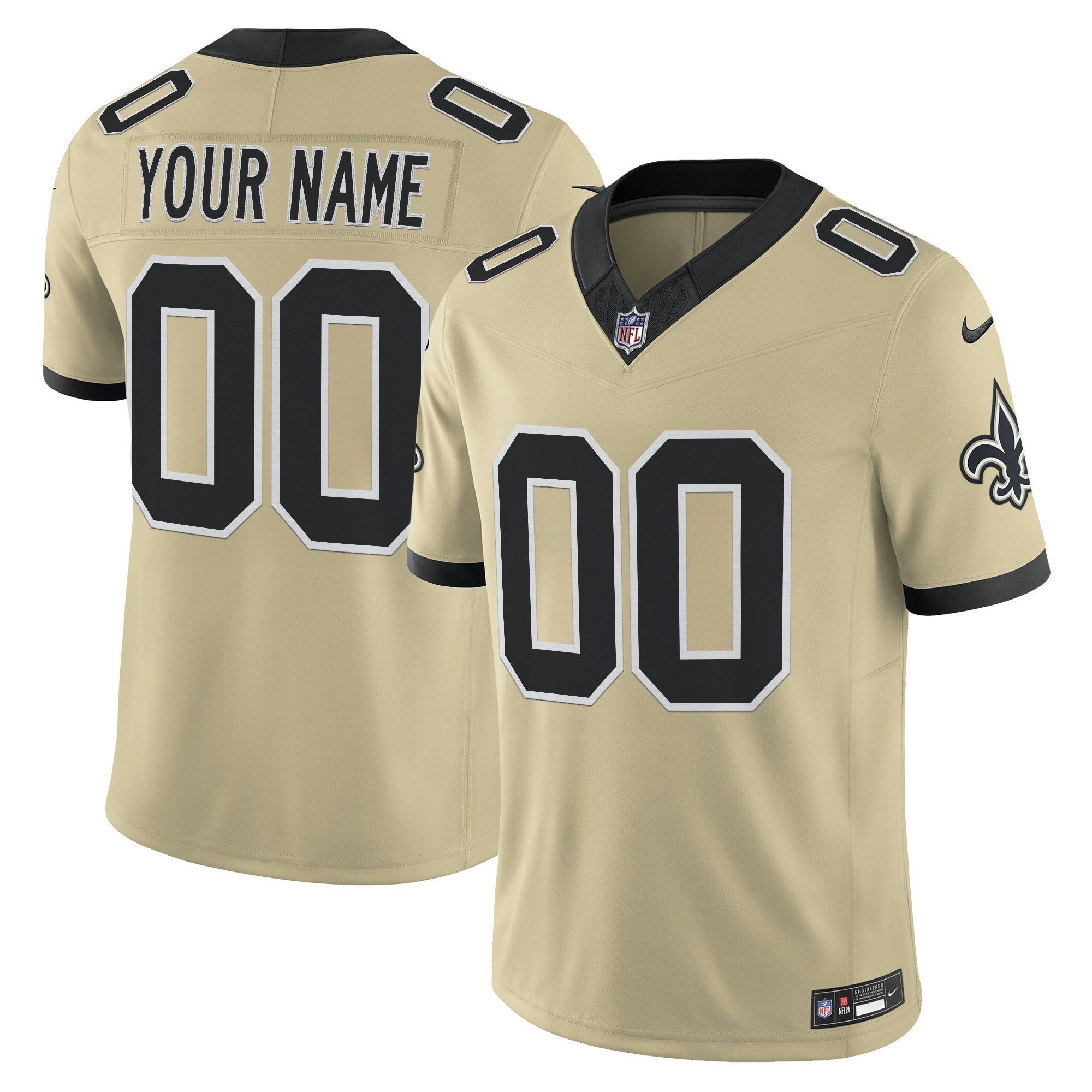 Camisa NFL New Orleans ‘Gameday Golds Edition’ Vapor Jersey