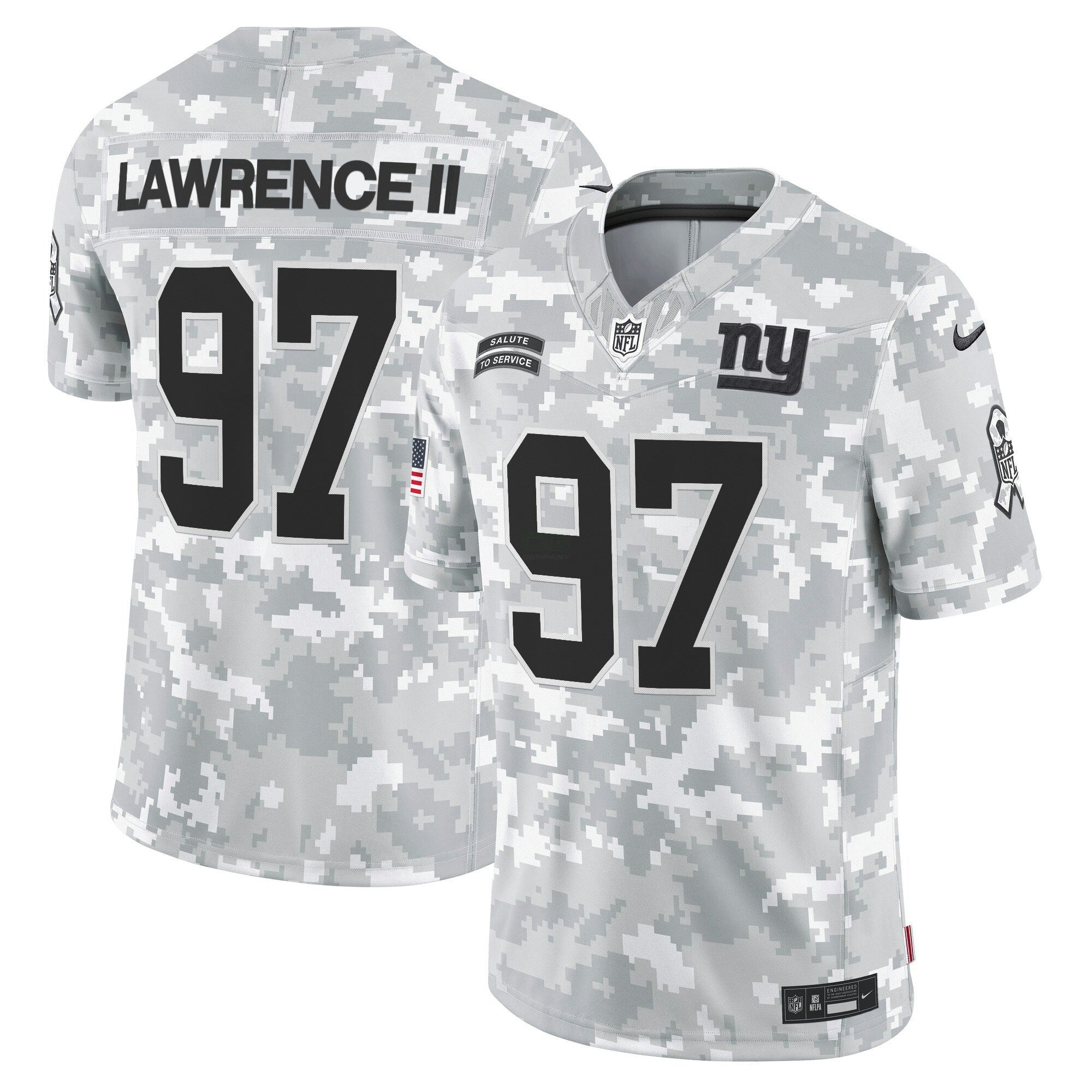 Camisa NFL New York 2024 Salute to Service Vapor Limited Jersey – Arctic Camo – All stitched