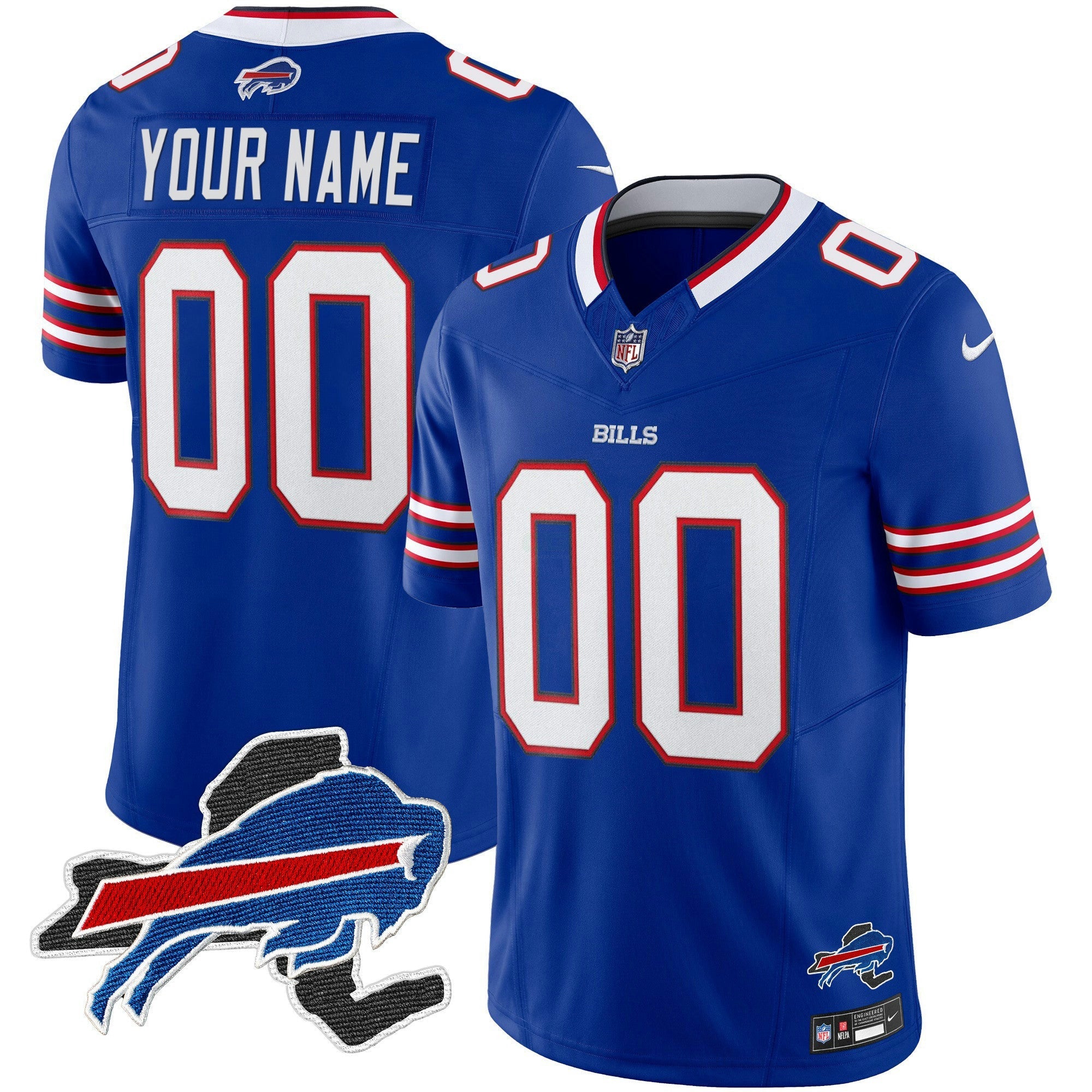 Camisa NFL New York Patch Vapor Limited Jersey