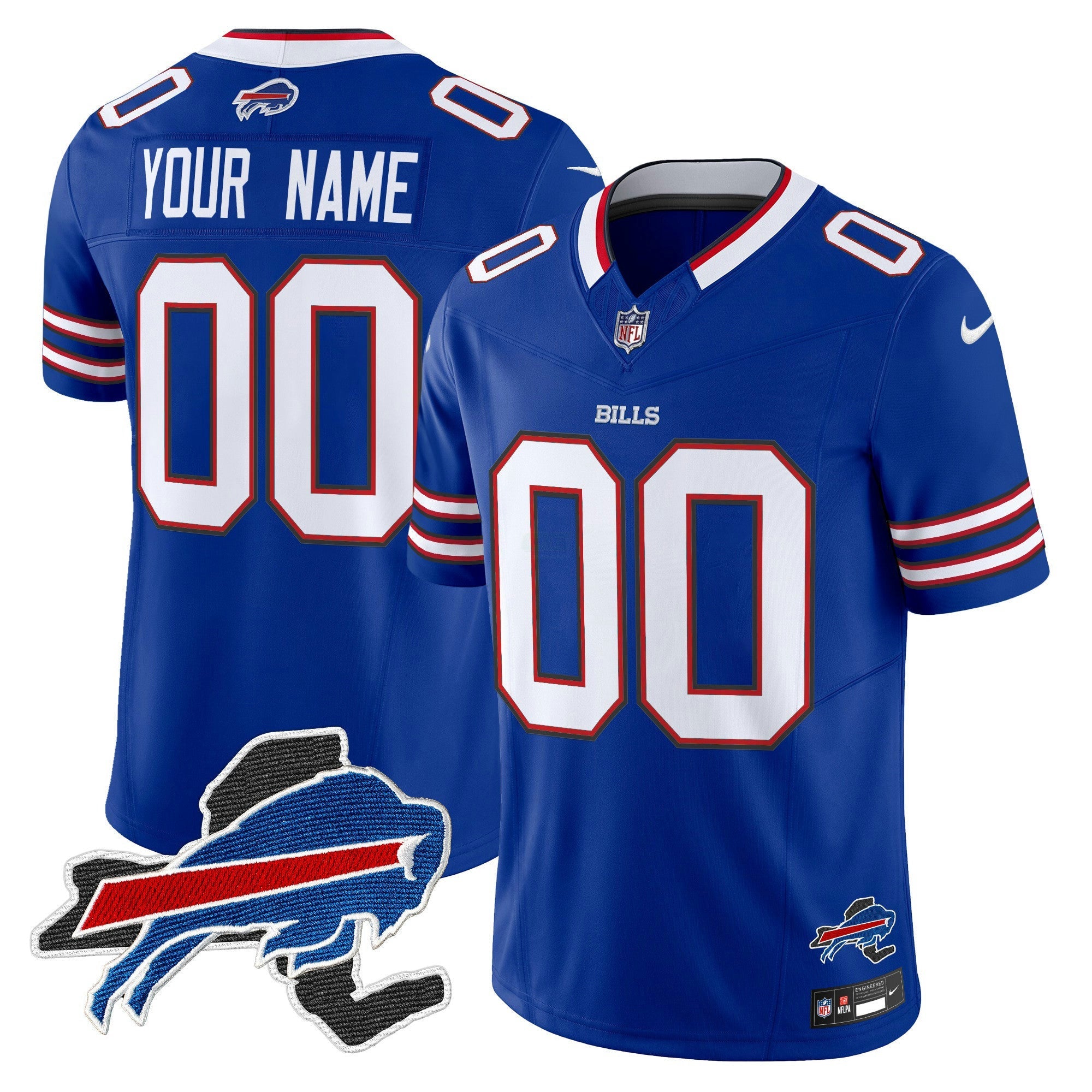 Camisa NFL New York Patch Vapor Limited Jersey V3