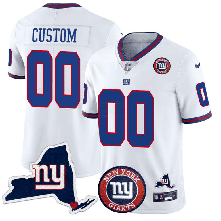 Camisa NFL New York State & Logo Patch Limited Jersey