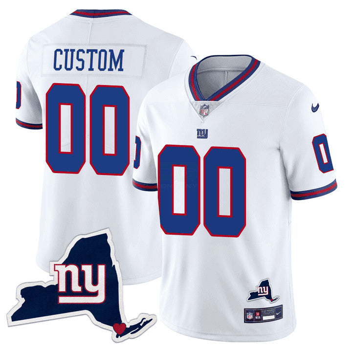 Camisa NFL New York State Map Patch Limited Jersey
