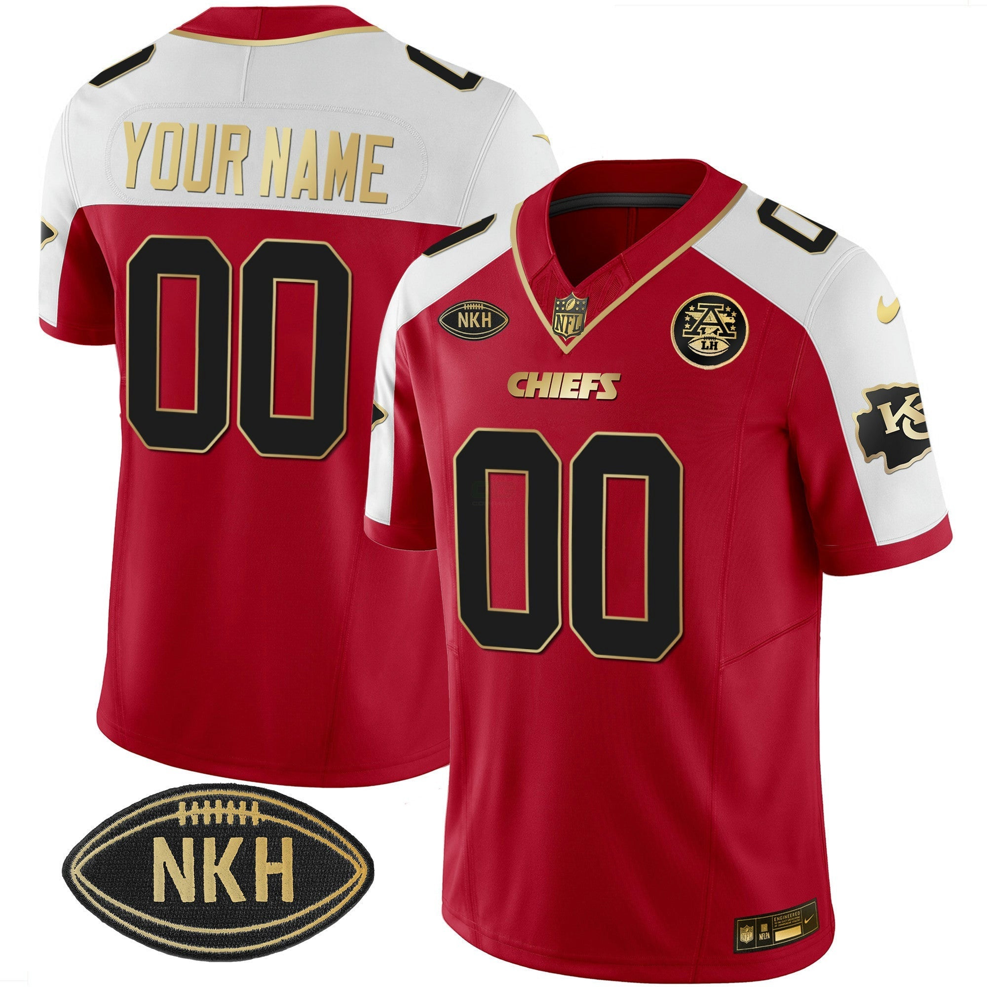 Camisa NFL NKH Patch 2023 Vapor Limited Jersey