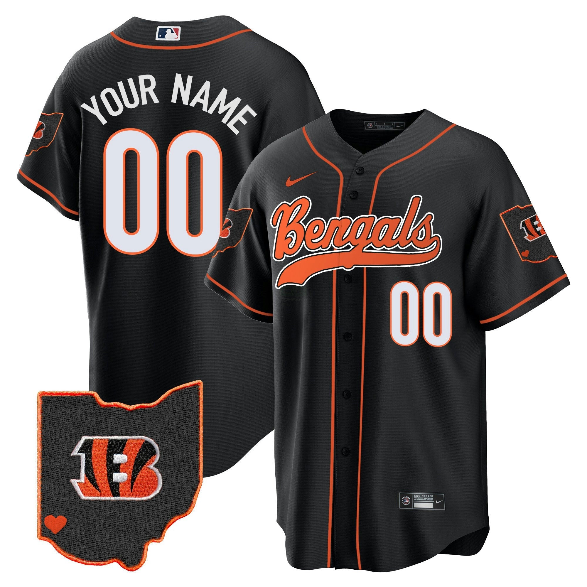 Camisa NFL Ohio Patch Jersey