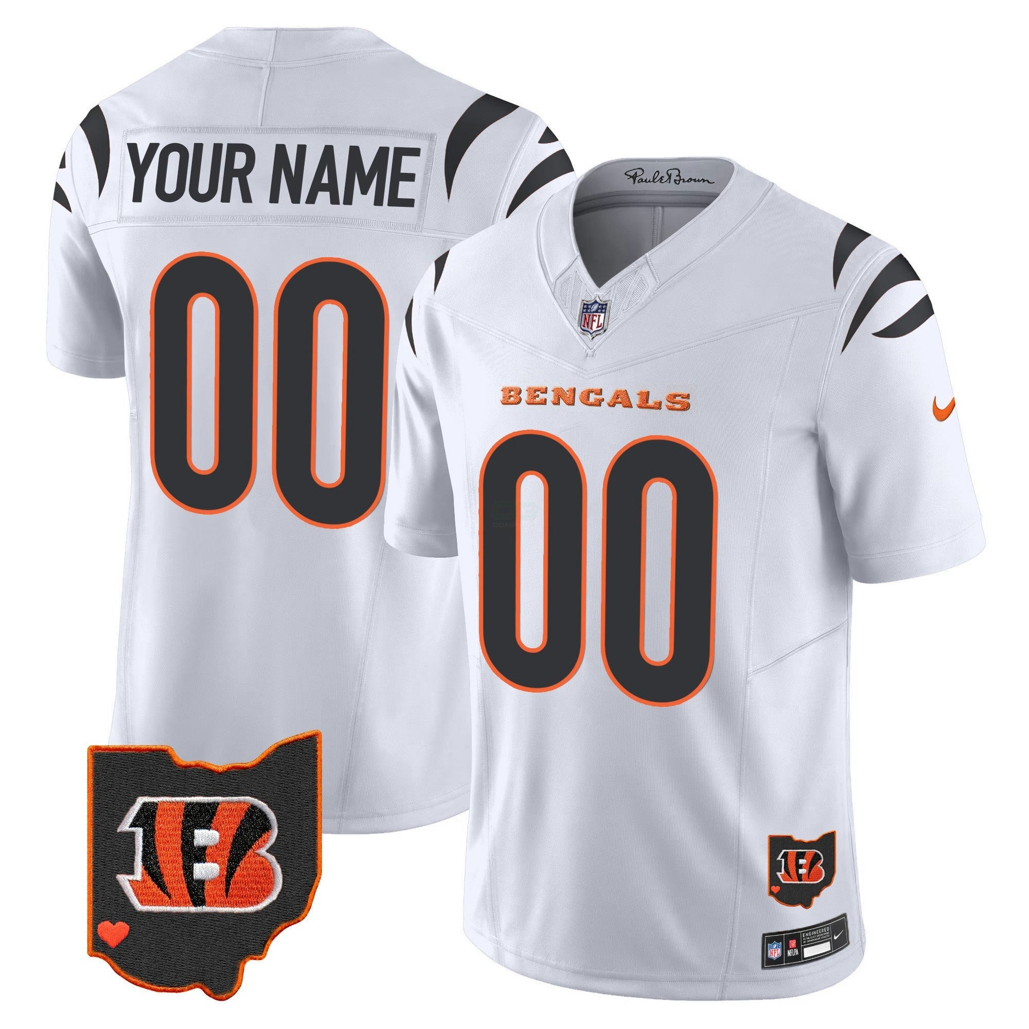Camisa NFL Ohio Patch Vapor Limited Jersey