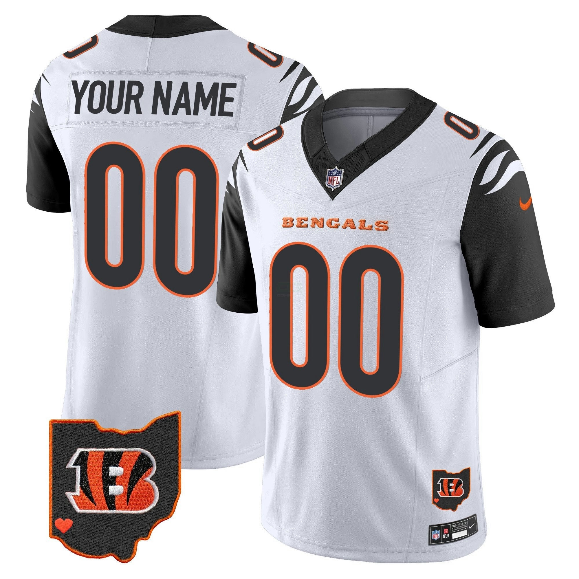 Camisa NFL Ohio Patch Vapor Limited Jersey