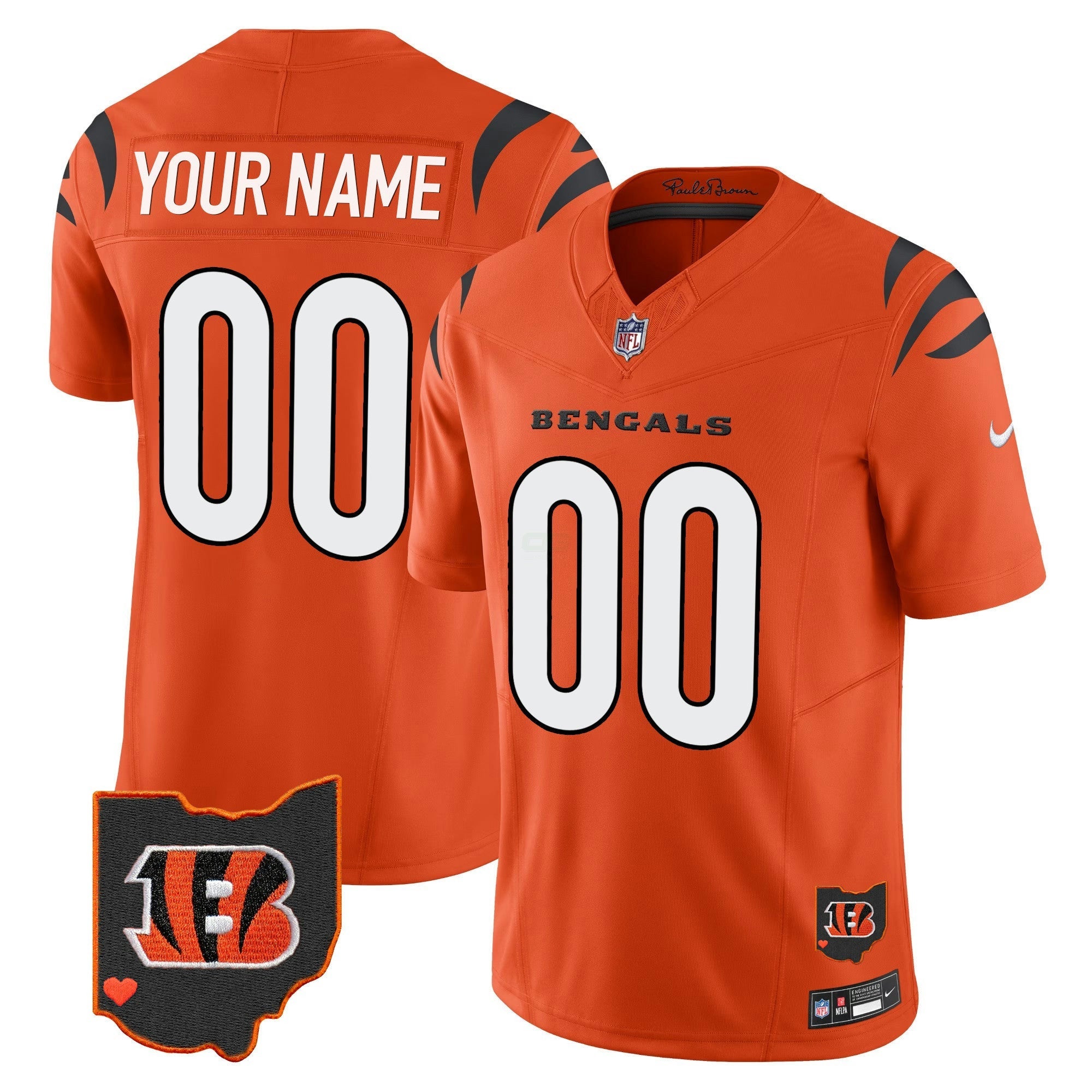 Camisa NFL Ohio Patch Vapor Limited Jersey