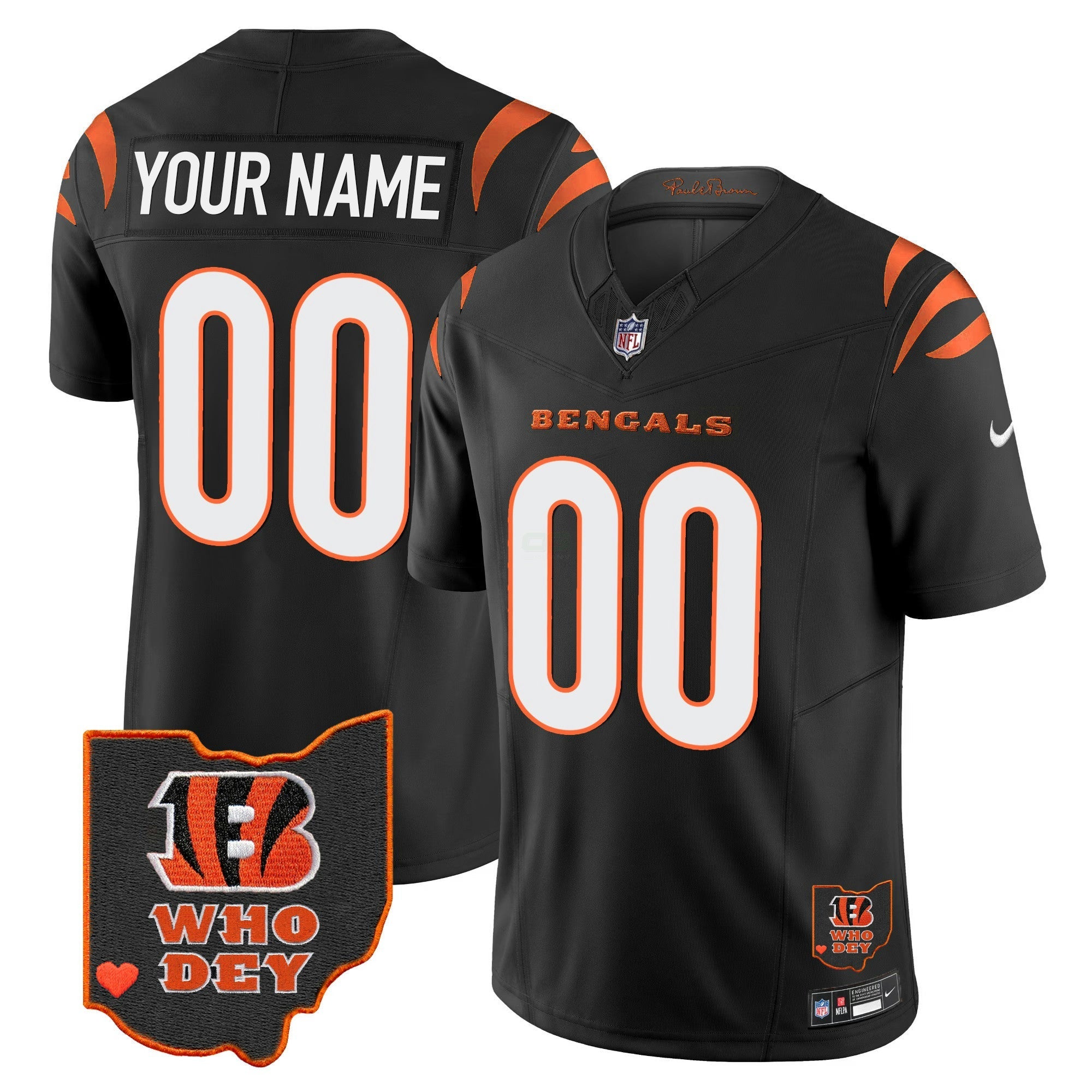 Camisa NFL Ohio Patch Vapor Limited Jersey V2