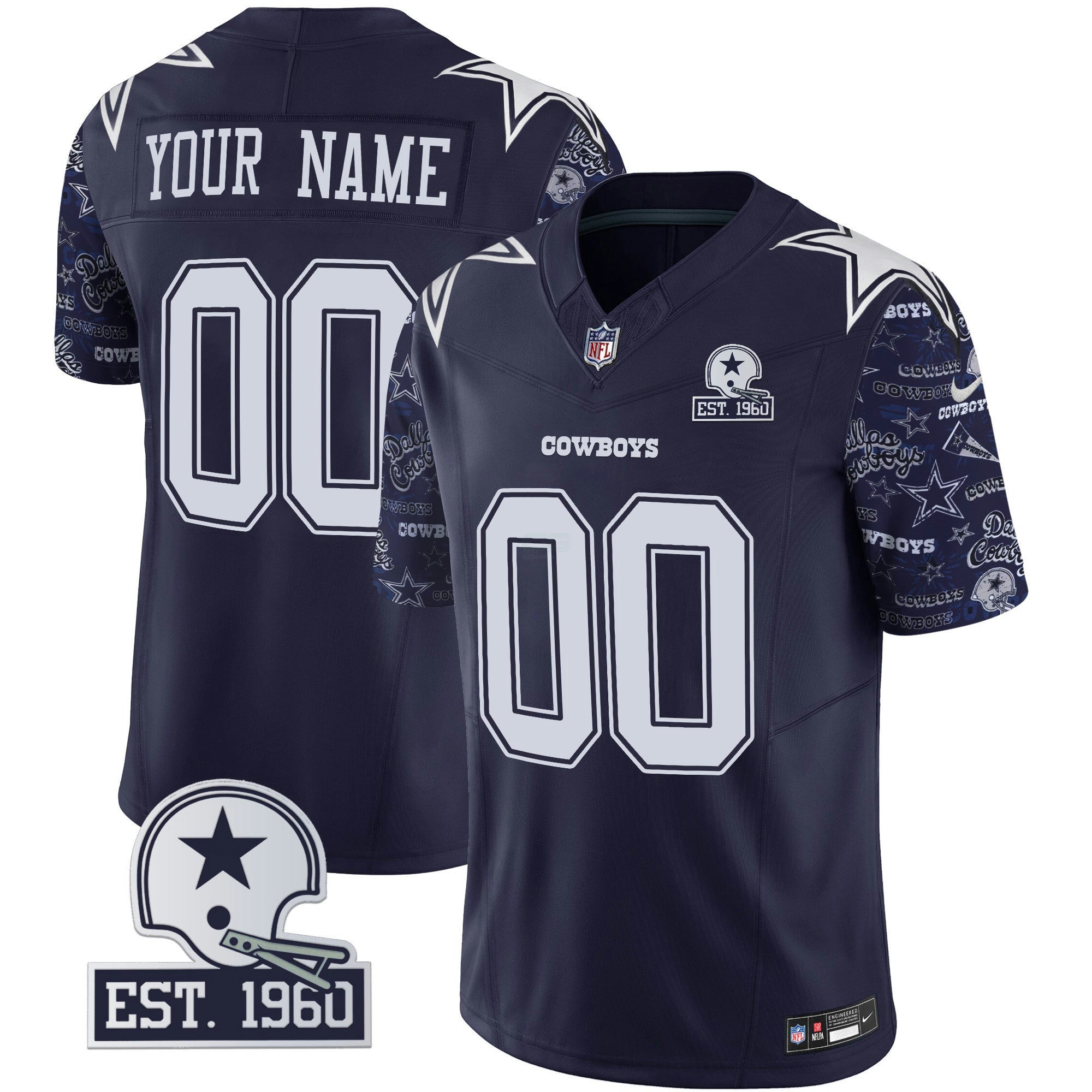 Camisa NFL Pattern Style Vapor Limited Jersey