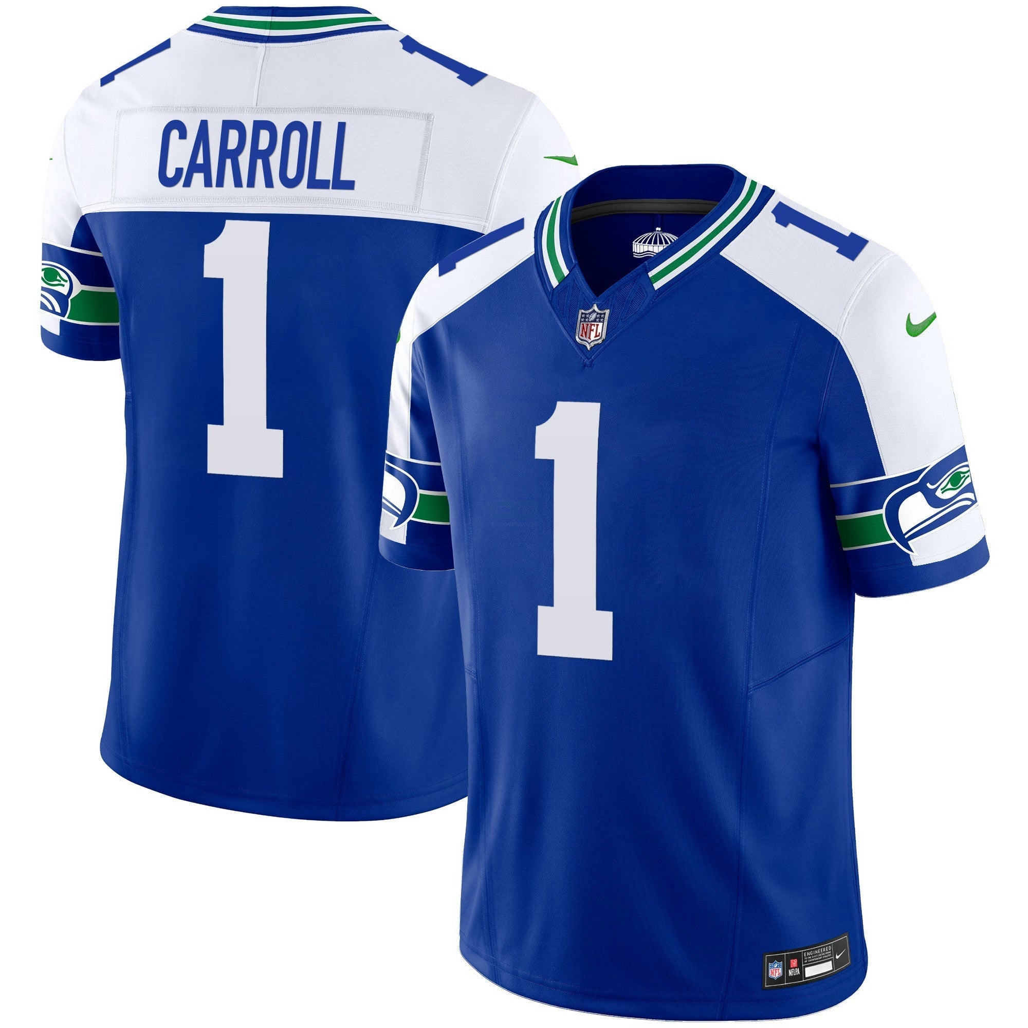 Camisa NFL Pete Carroll Throwback Vapor Limited Jersey